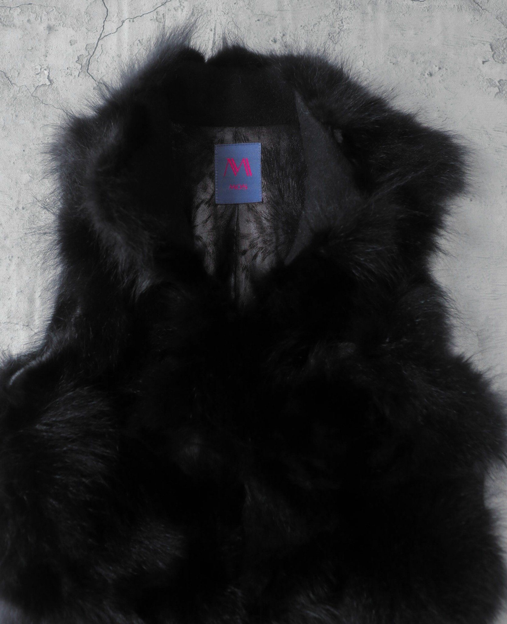 01.05.24 - VTG FUR VEST JACKET - MOS