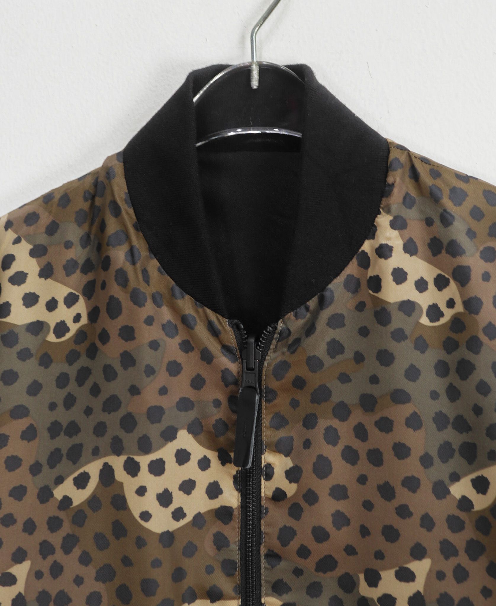 11.19.23 - VTG CROPPED REVERSIBLE BOMBER JACKET - UNIQLO x CARINE ROTFIELD PARIS
