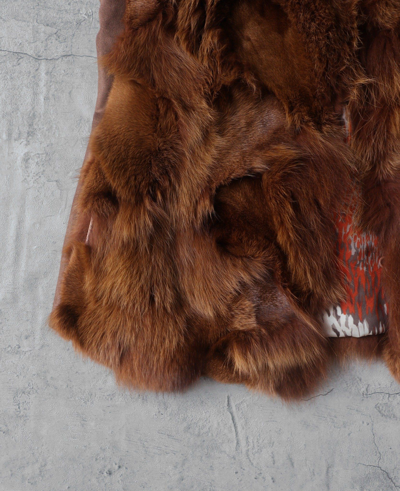 01.05.24 - VTG FUR VEST JACKET - ECOLE DE PARIS