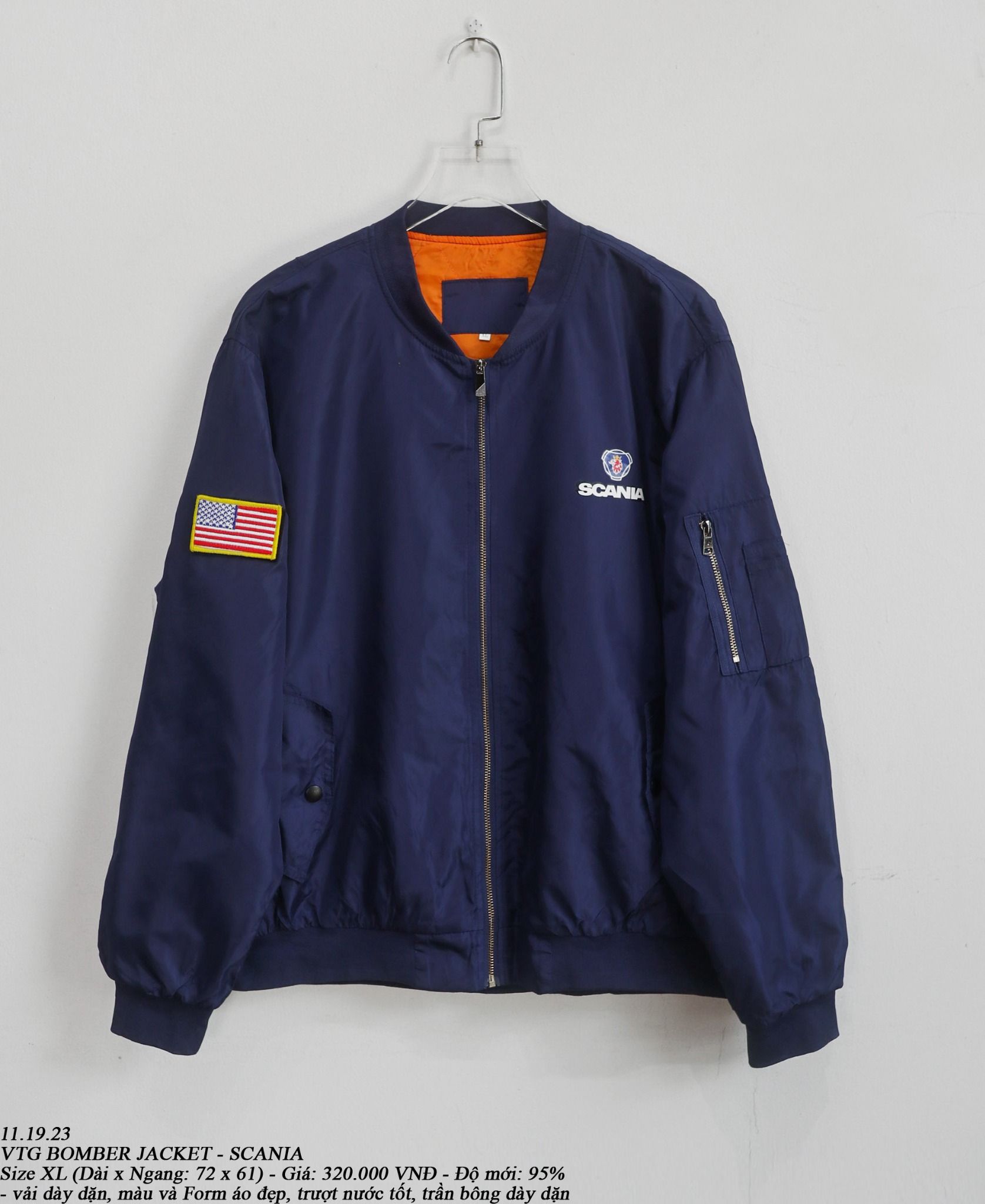 11.19.23 - VTG BOMBER JACKET - SCANIA