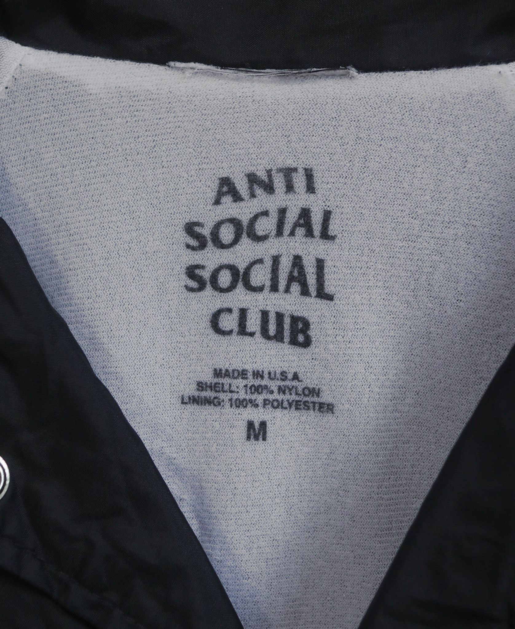 11.19.23 - VTG COACH JACKET - ANTI ANTI SOCIAL CLUB