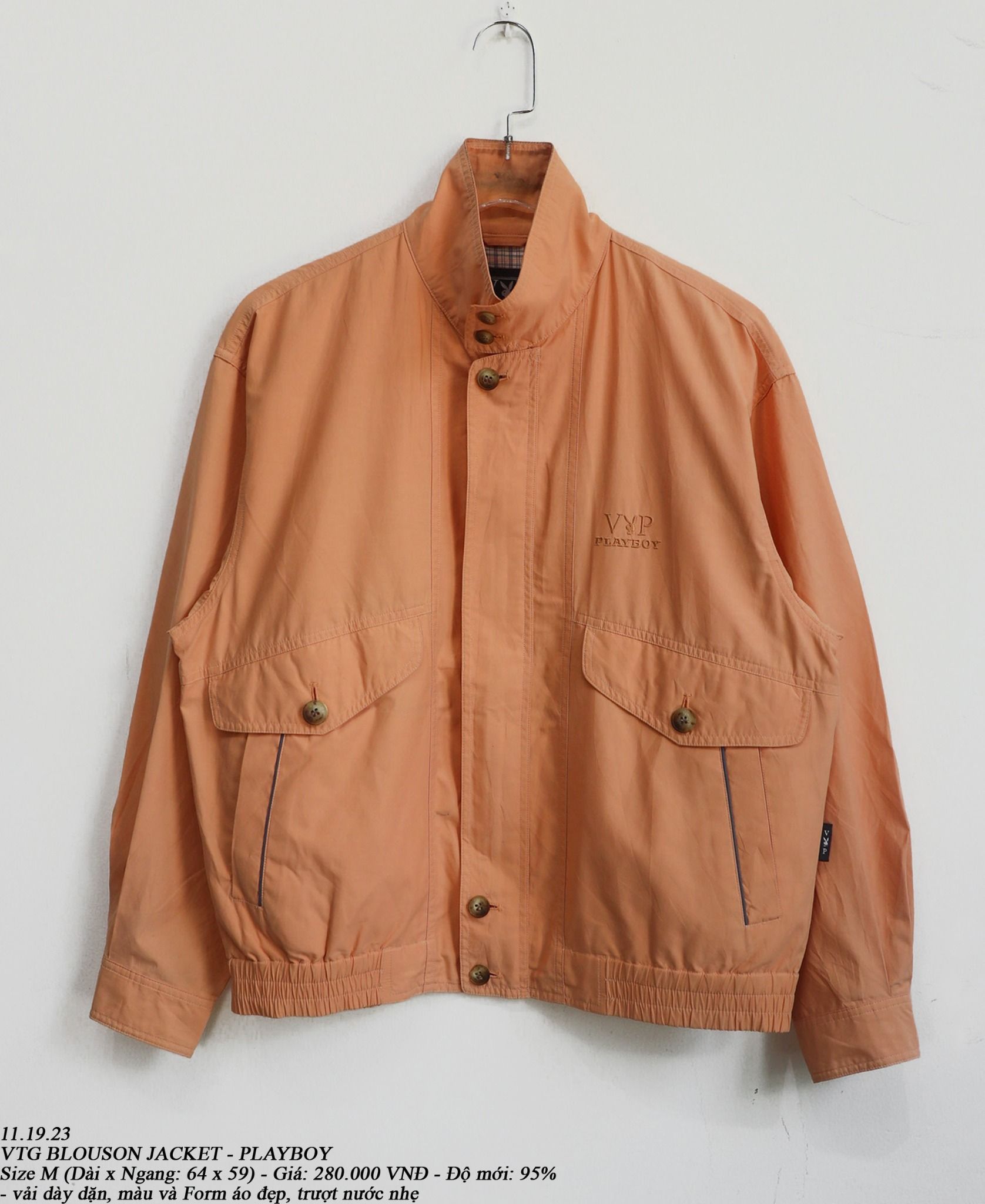 11.19.23 - VTG BLOUSON JACKET - PLAYBOY