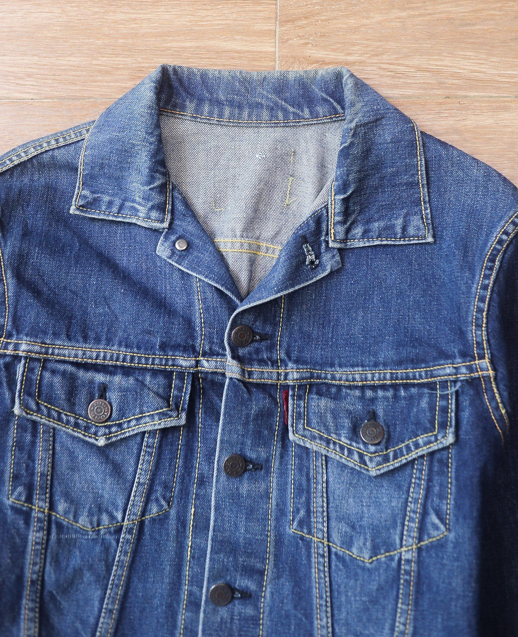 08.04.24 - VTG CROPPED DENIM JACKET - BIGSTONE