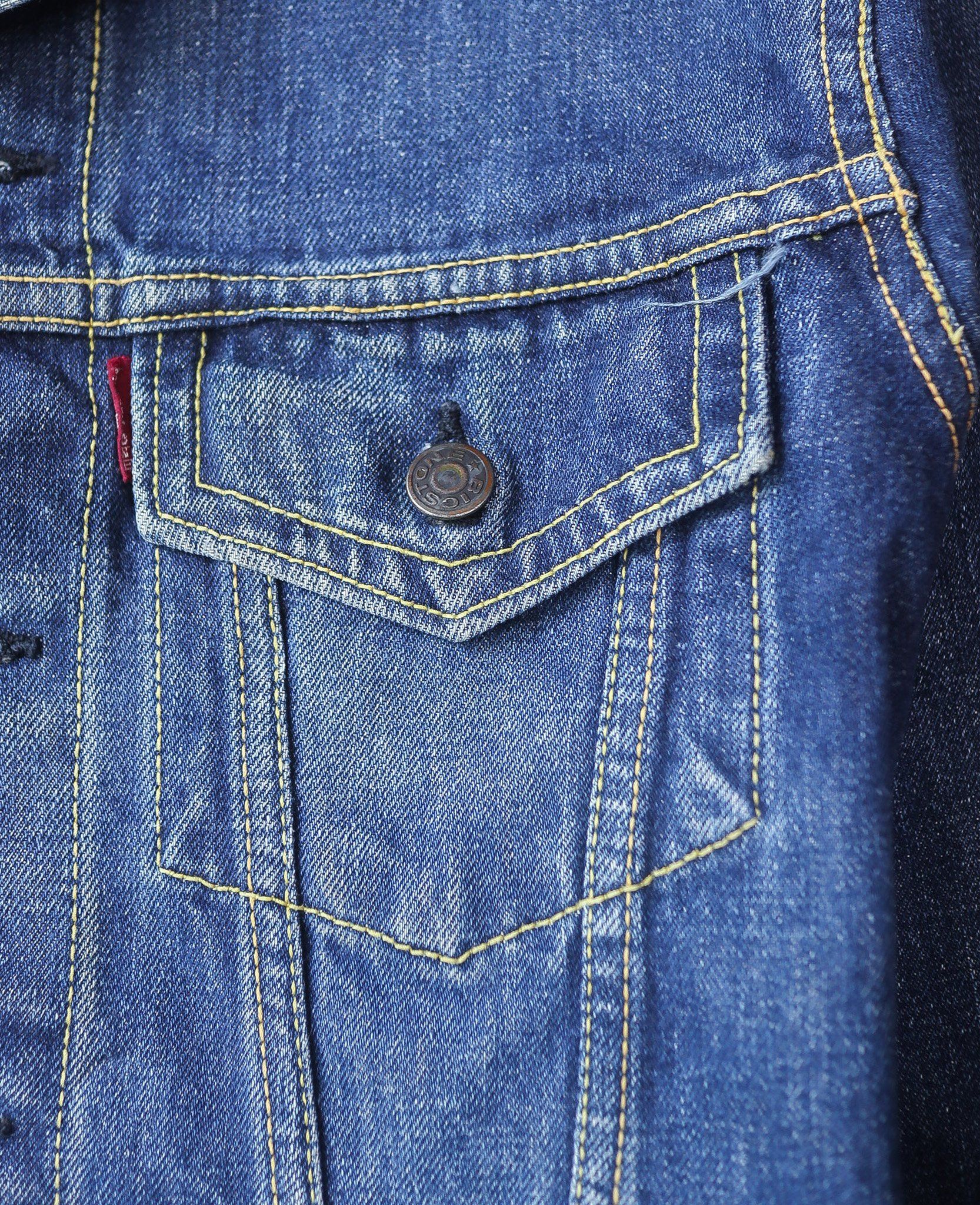 08.04.24 - VTG CROPPED DENIM JACKET - BIGSTONE