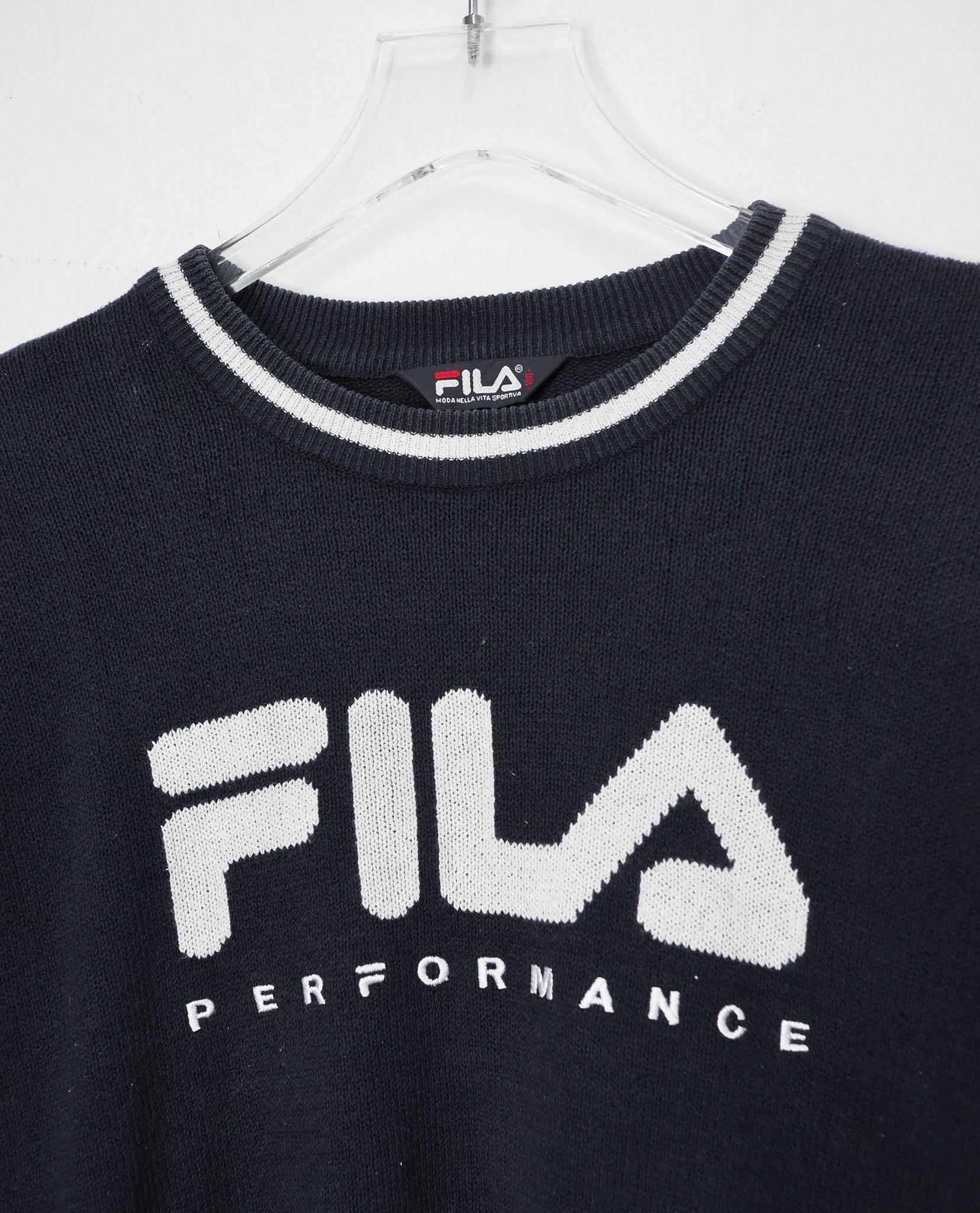 11.08.22 - VTG KNIT SWEATSHIRT - FILA
