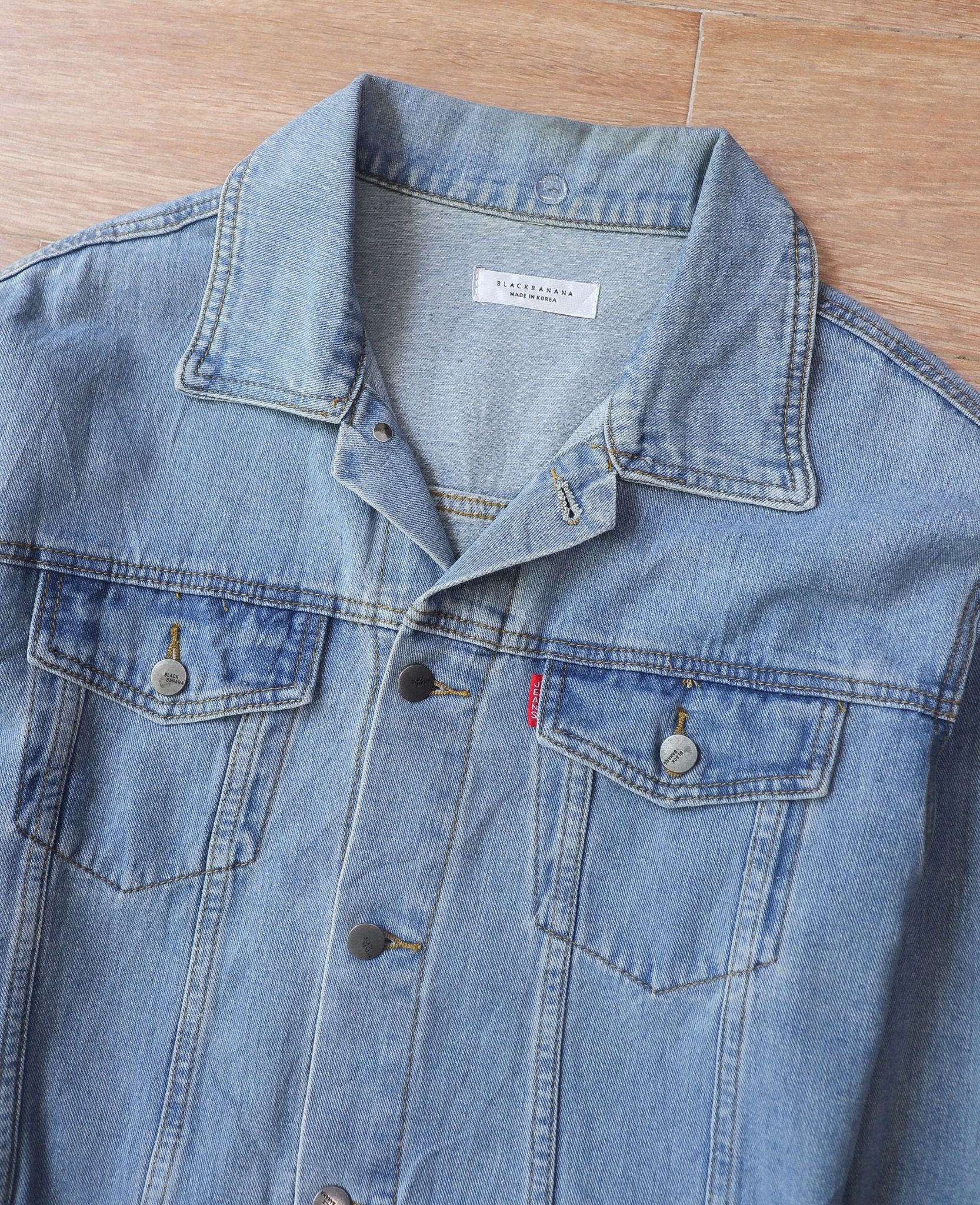 08.04.24 - VTG DENIM JACKET - BLACKBANANA
