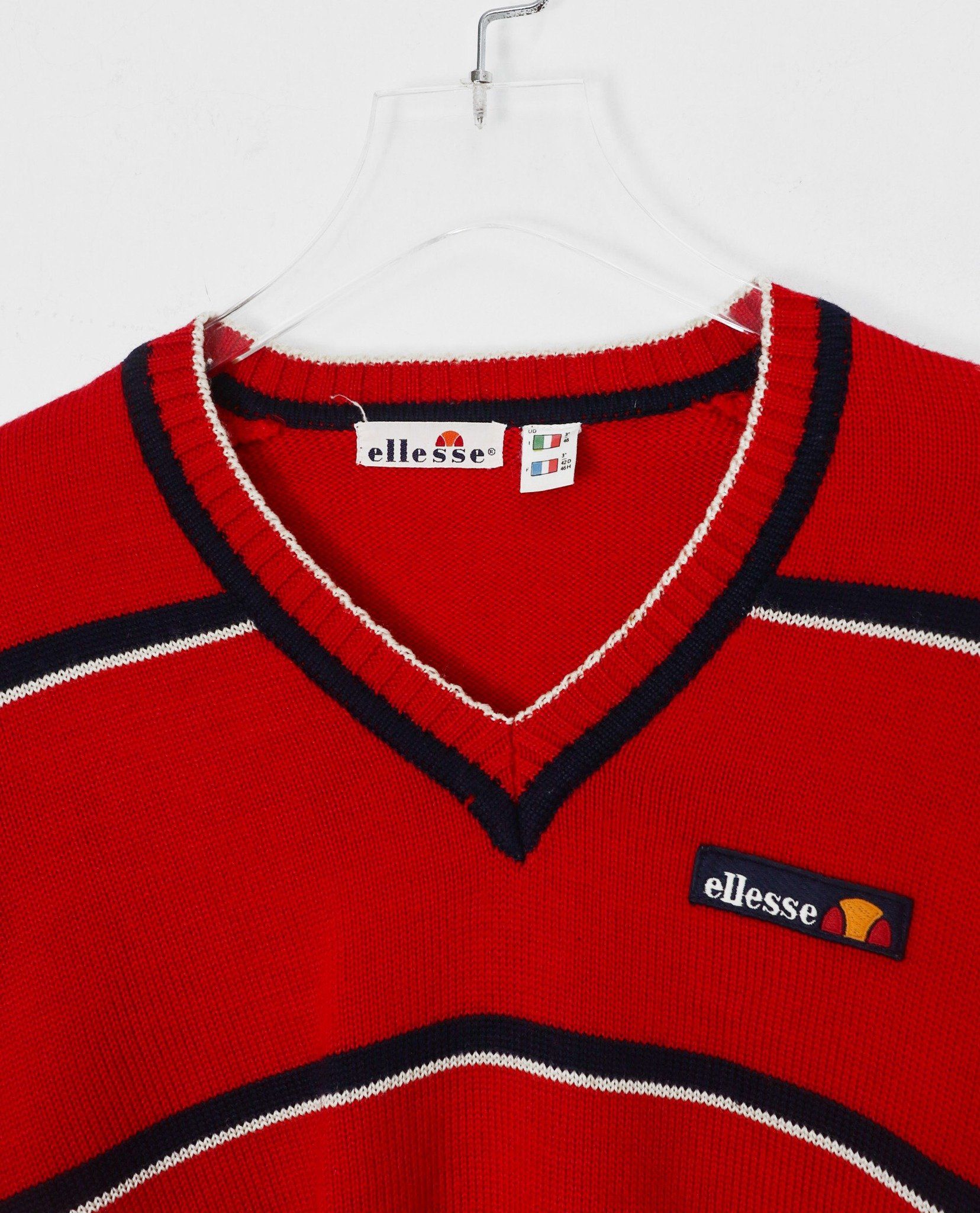 12.27.22 - VTG KNIT SWEATSHIRT - ELLESSE