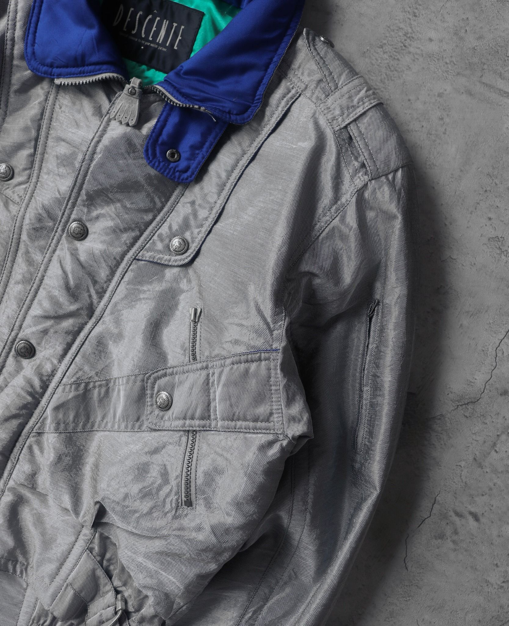 02.20.24 - VTG CROPPED SKI WINDBREAKER JACKET - DESCENTE