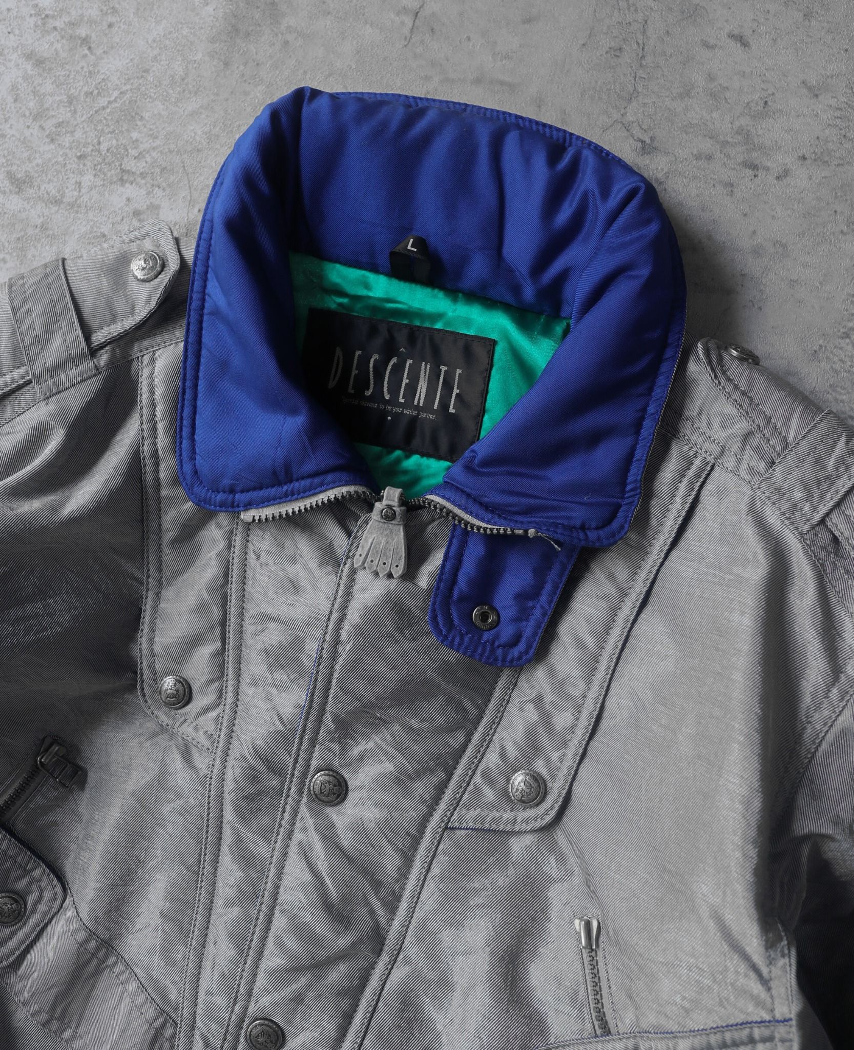 02.20.24 - VTG CROPPED SKI WINDBREAKER JACKET - DESCENTE