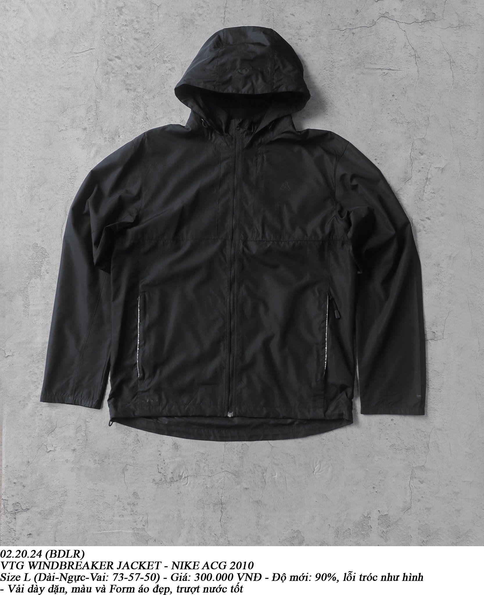 02.20.24 - VTG WINDBREAKER JACKET - NIKE ACG