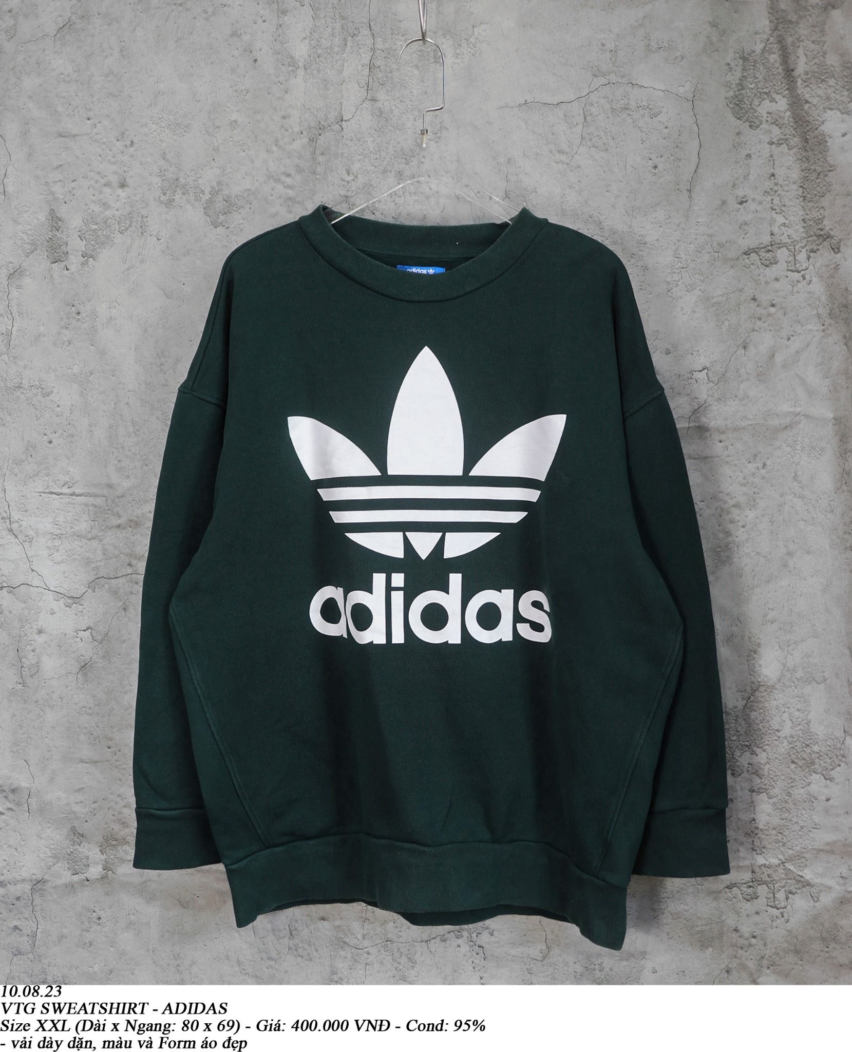 10.08.23 - VTG SWEATSHIRT - ADIDAS