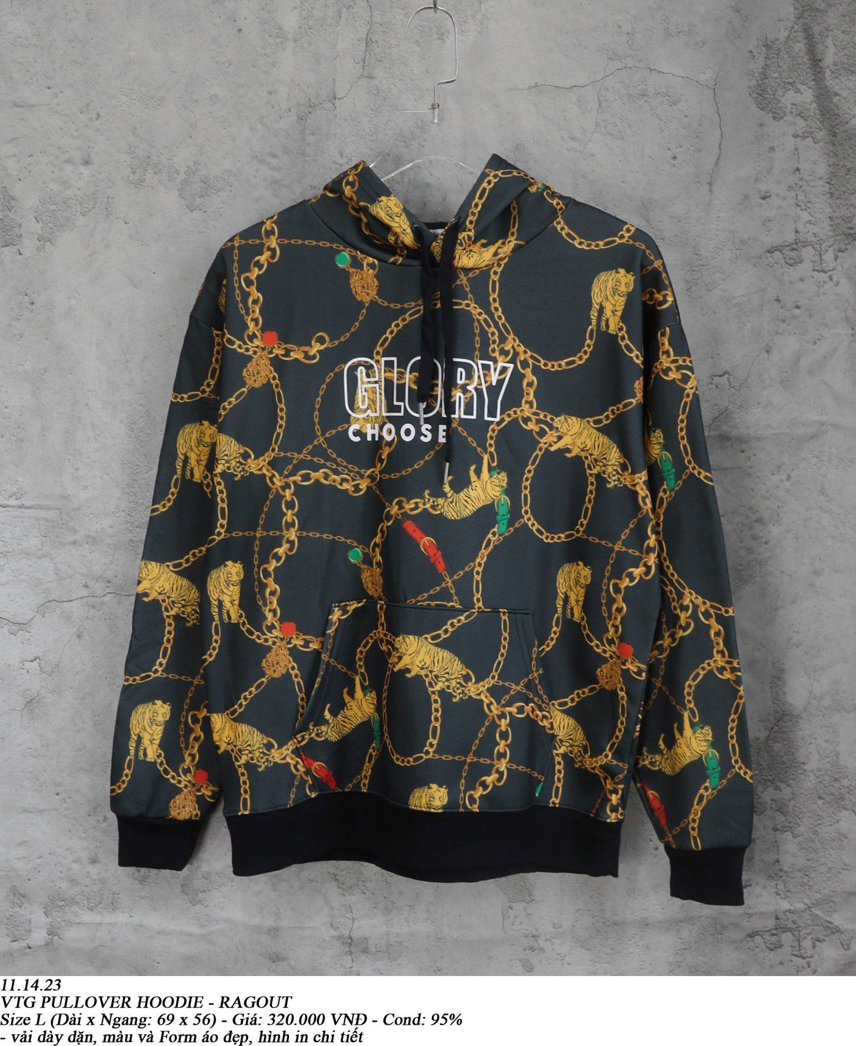 11.14.23 - VTG PULLOVER HOODIE - RAGOUT