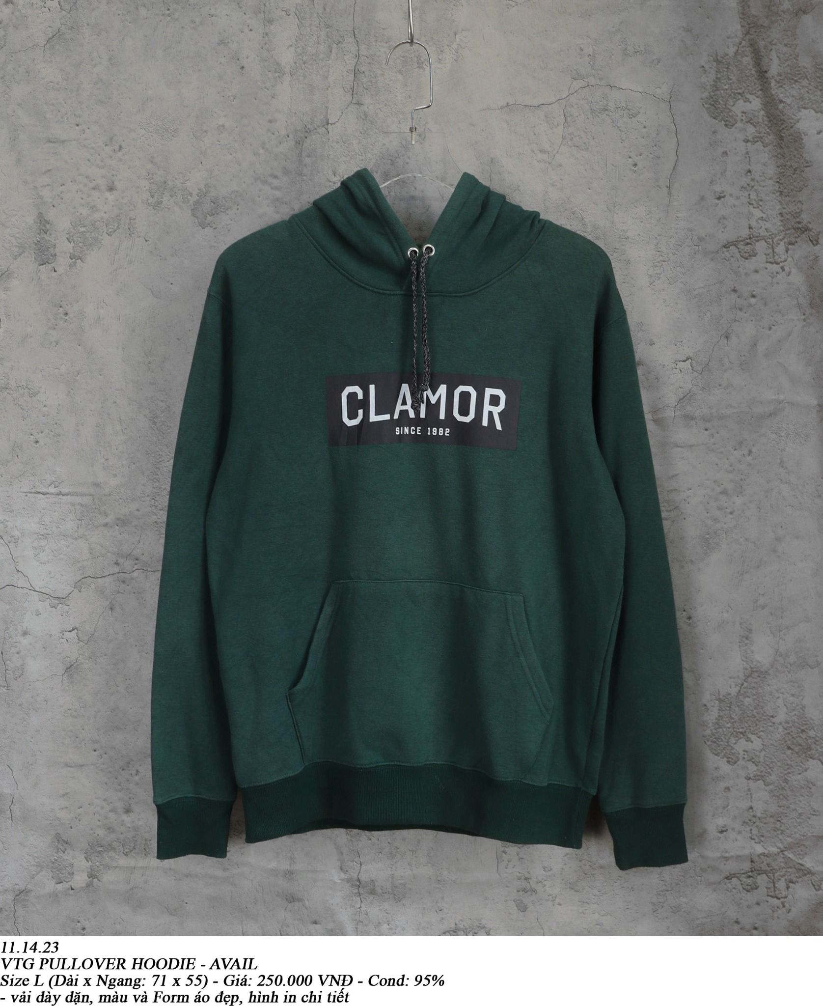 11.14.23 - VTG PULLOVER HOODIE - AVAIL