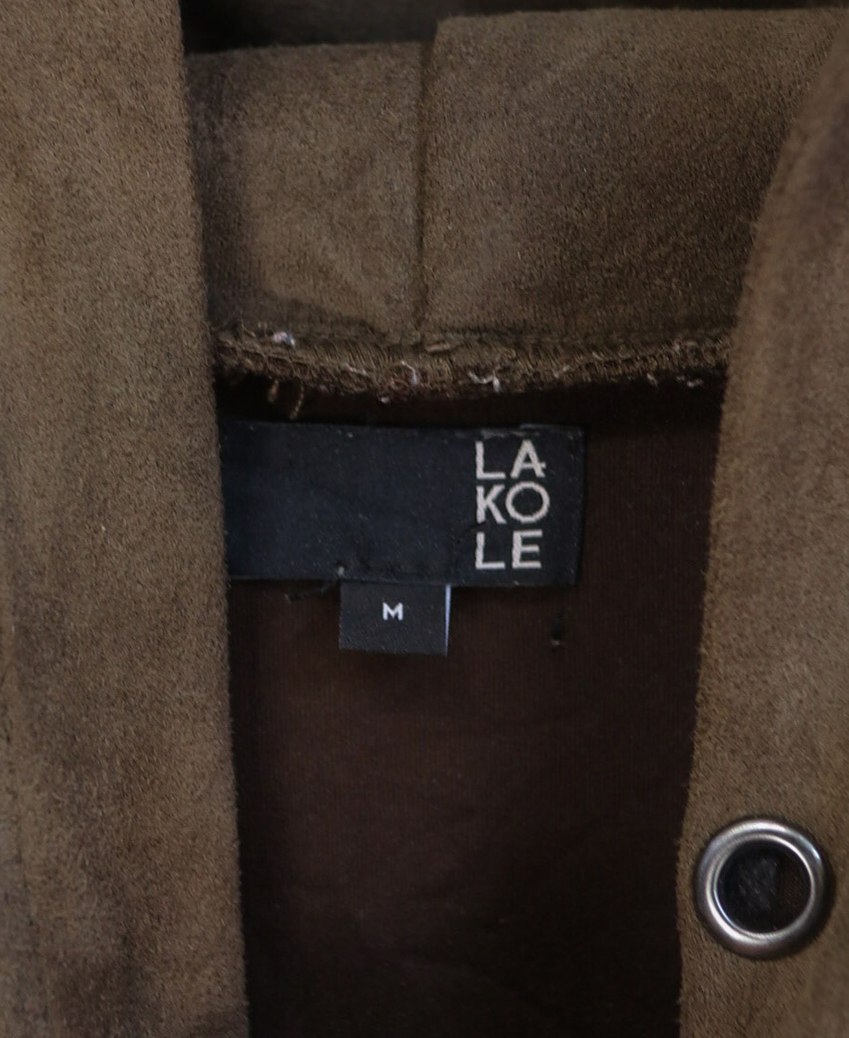 11.14.23 - VTG SUEDE PULLOVER HOODIE - LAKOLE