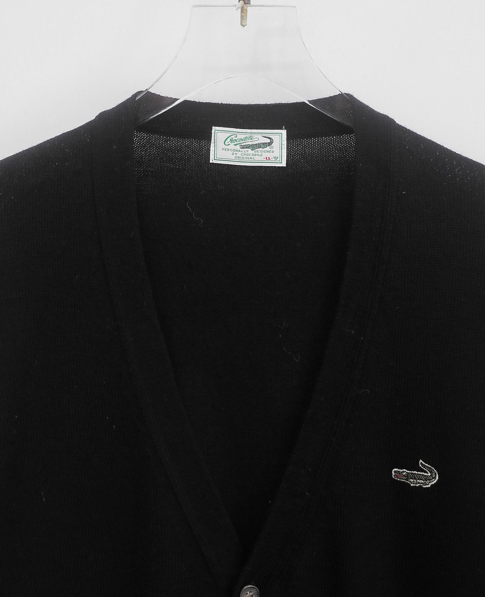 08.07.24 - VTG KNIT CARDIGAN JACKET - CROCODILE 90s