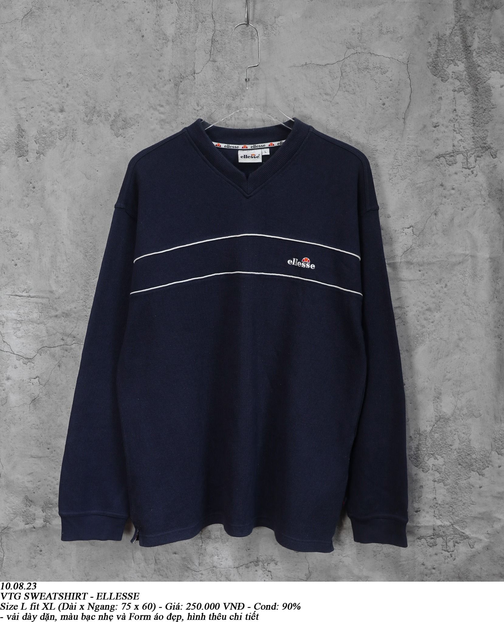 10.08.23 - VTG SWEATSHIRT - ELLESSE