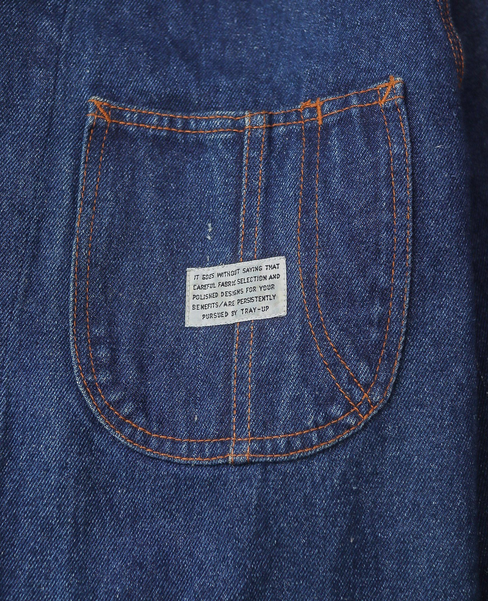 08.11.24 - VTG CHORE COAT DENIM JACKET - TRAY-UP
