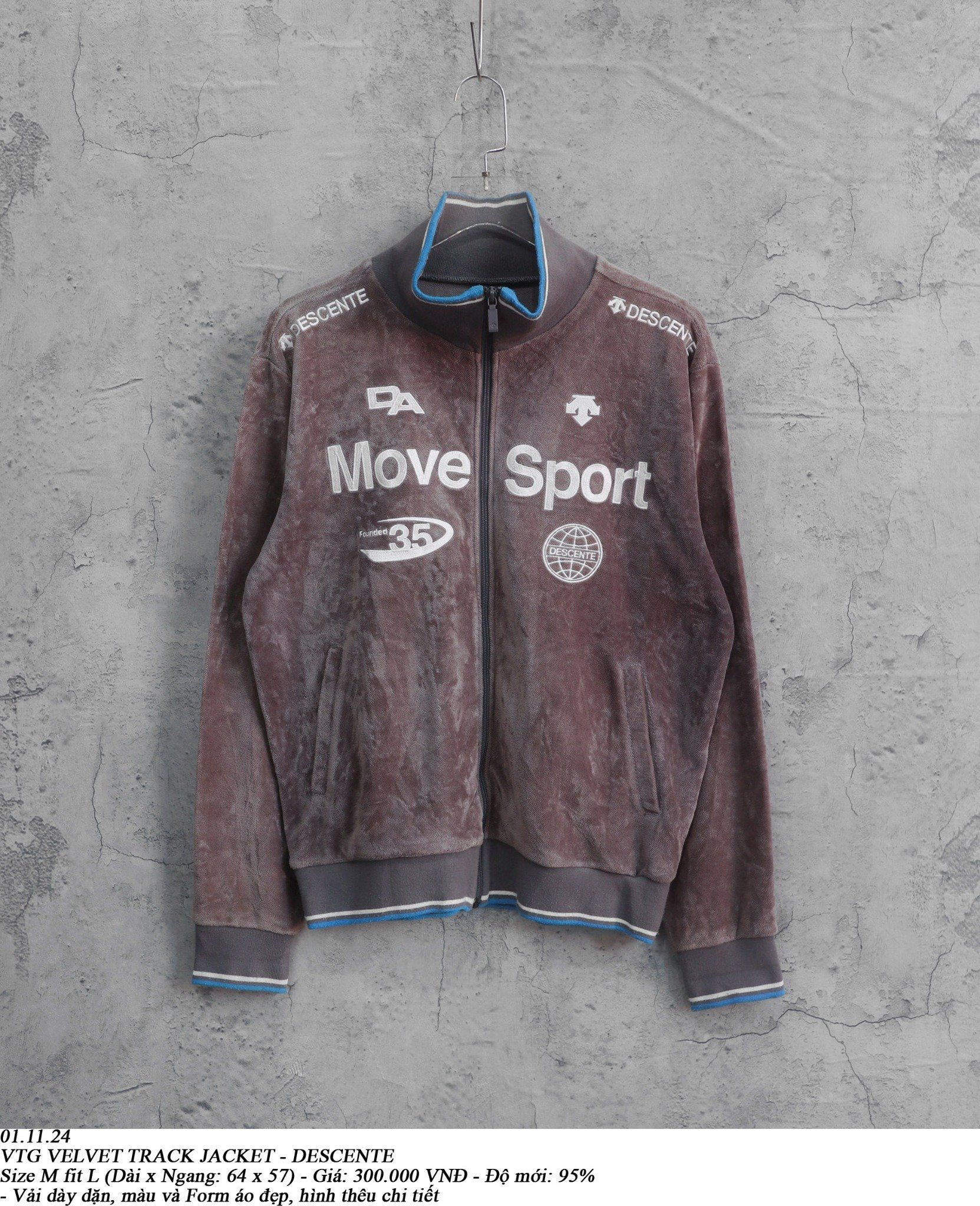 01.11.24 - VTG VELVET TRACK JACKET - DESCENTE