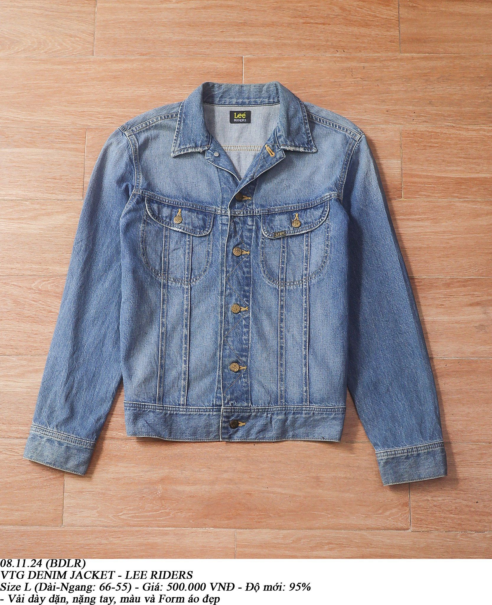 08.11.24 - VTG DENIM JACKET - LEE RIDERS