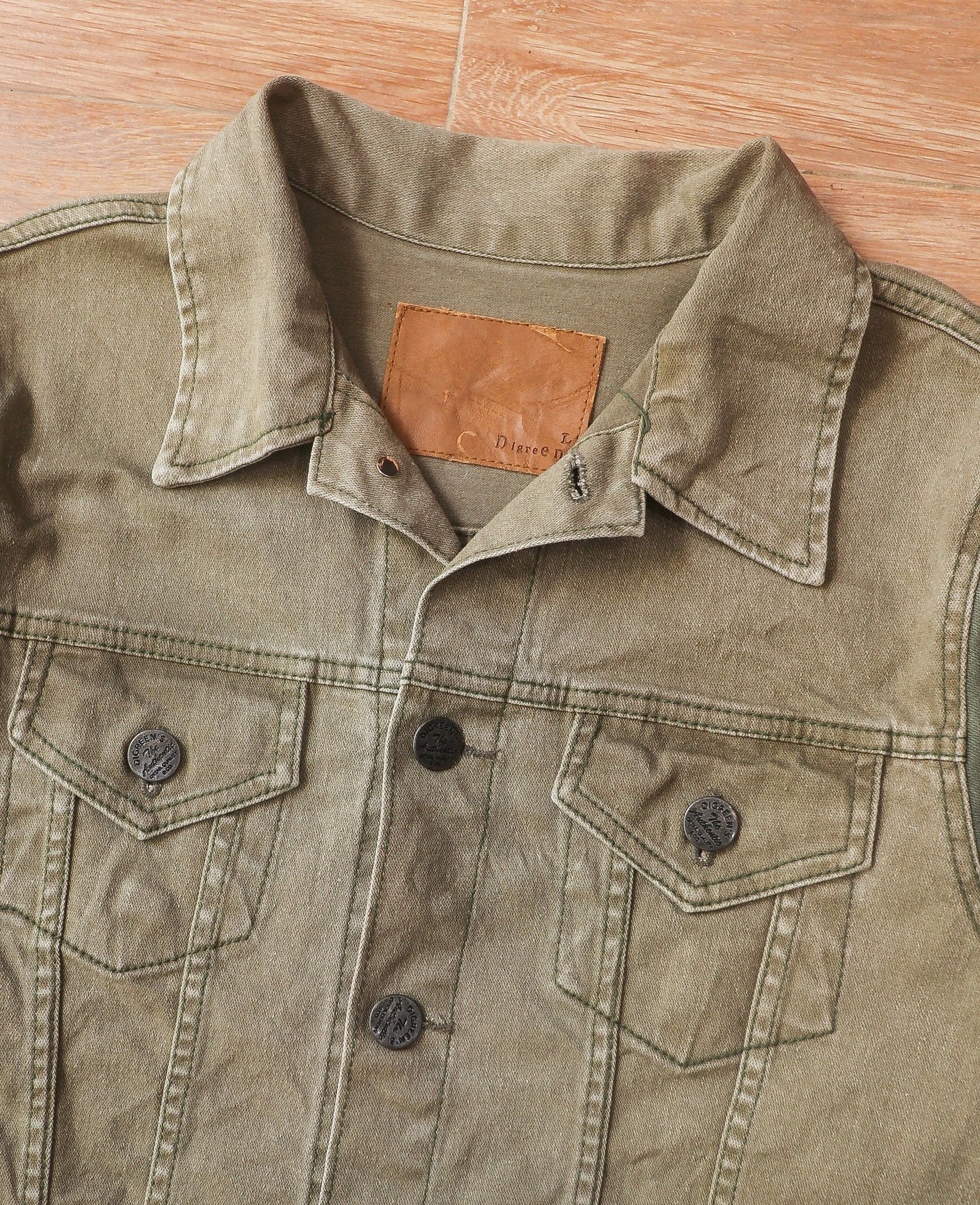 08.11.24 - VTG DENIM JACKET - DIGREEN