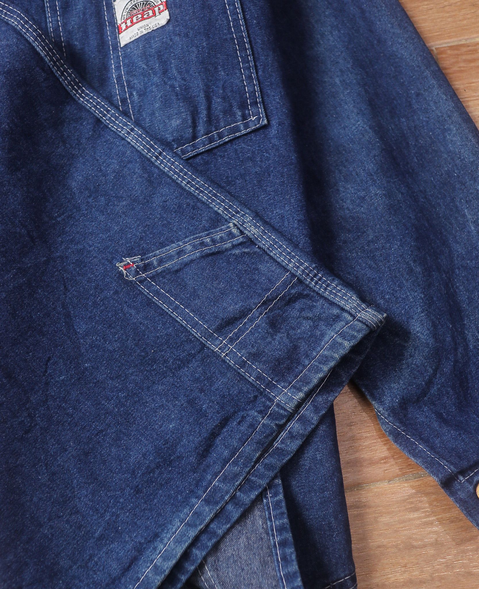 08.11.24 - VTG CHORE COAT DENIM JACKET - HEAP