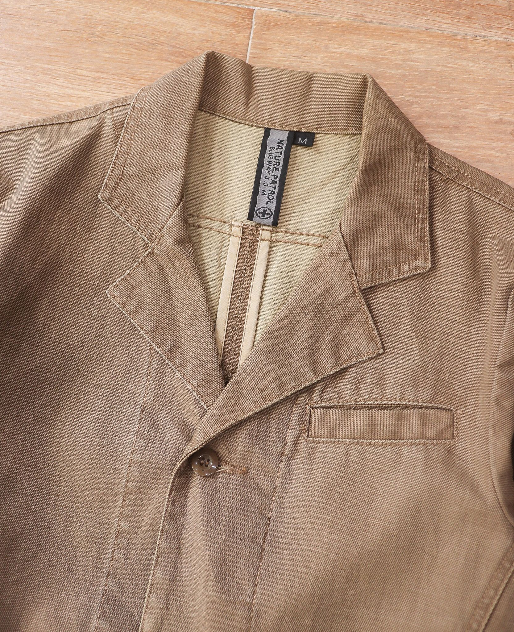 08.11.24 - VTG BLAZER DENIM JACKET - NATURAL PATROL