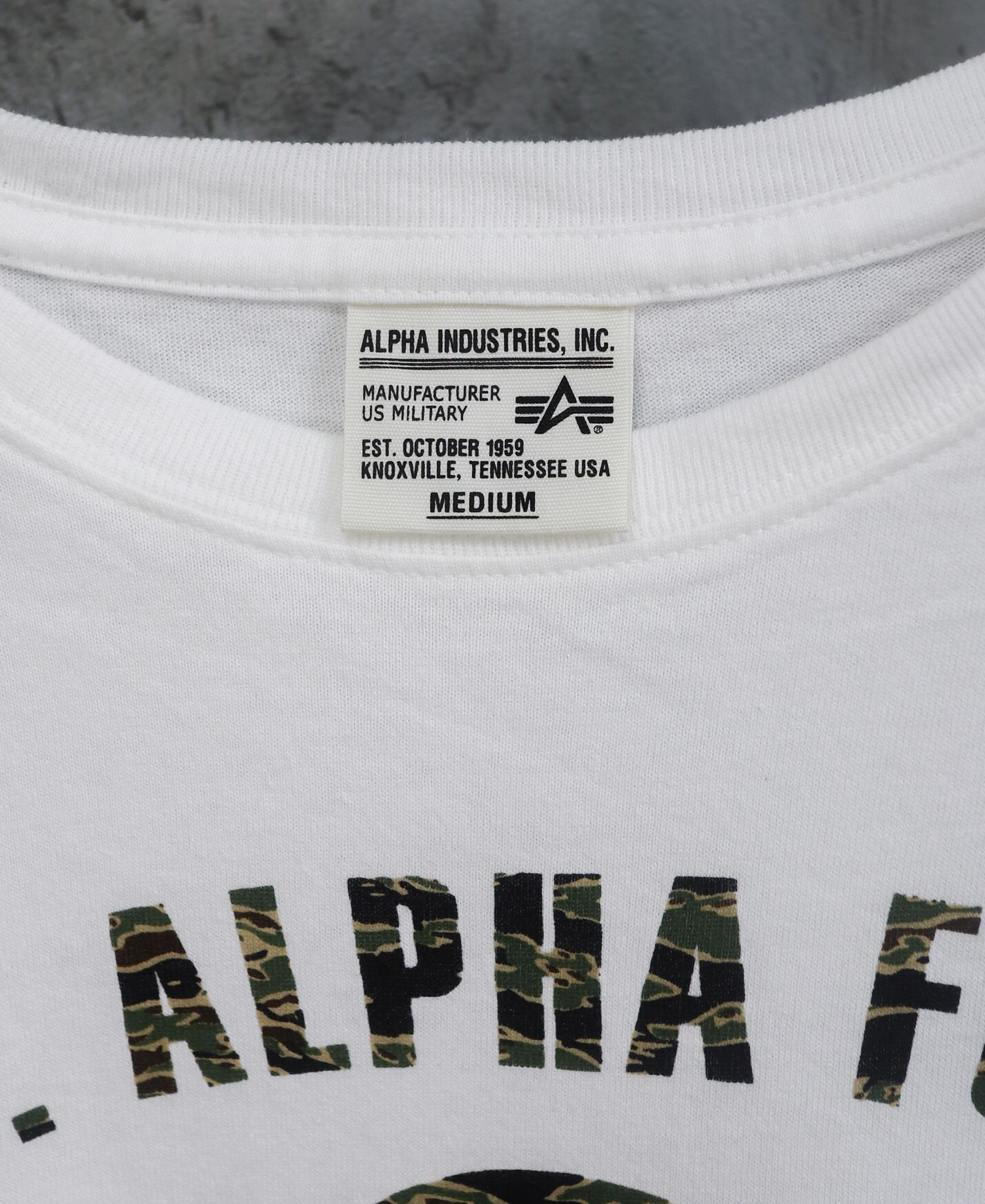11.06.23 - VTG T-SHIRT - ALPHA INDUSTRIES