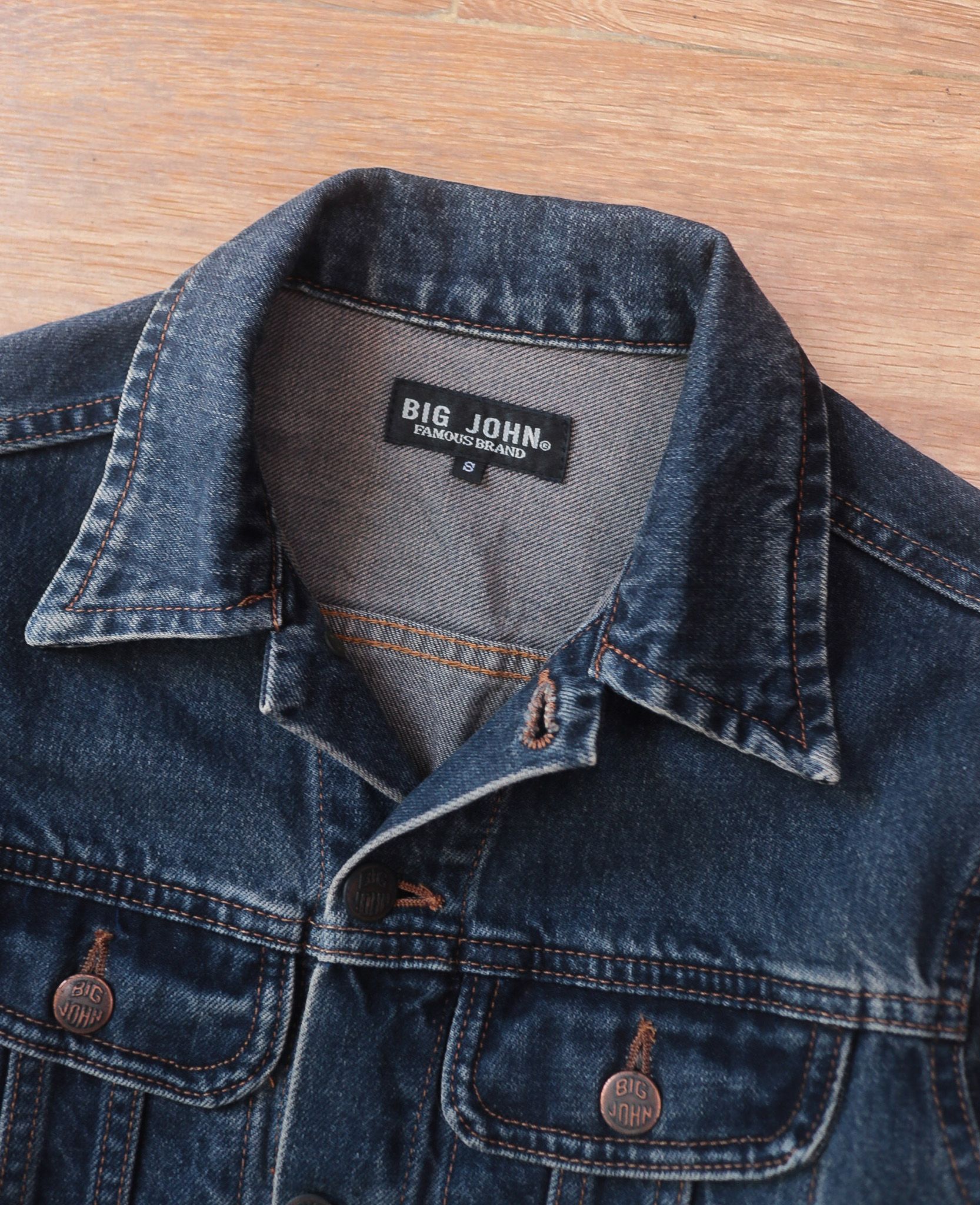 08.11.24 - VTG CROPPED DENIM JACKET - BIG JOHN