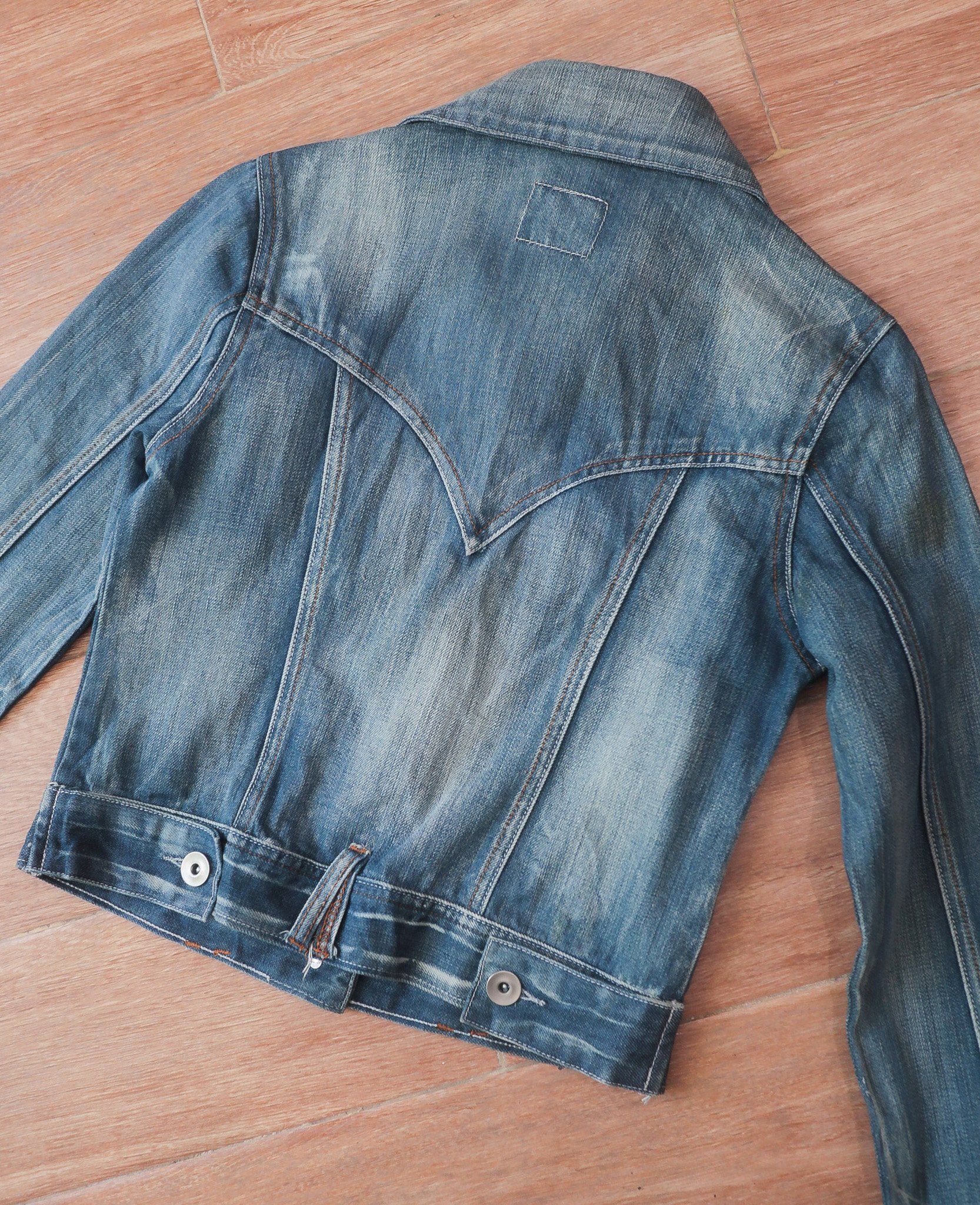 08.11.24 - VTG CROPPED DENIM JACKET - SIRIUS
