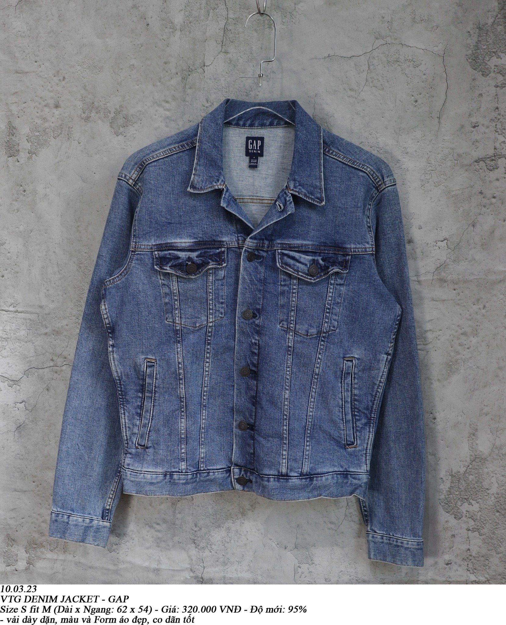 10.03.23 - VTG DENIM JACKET - GAP