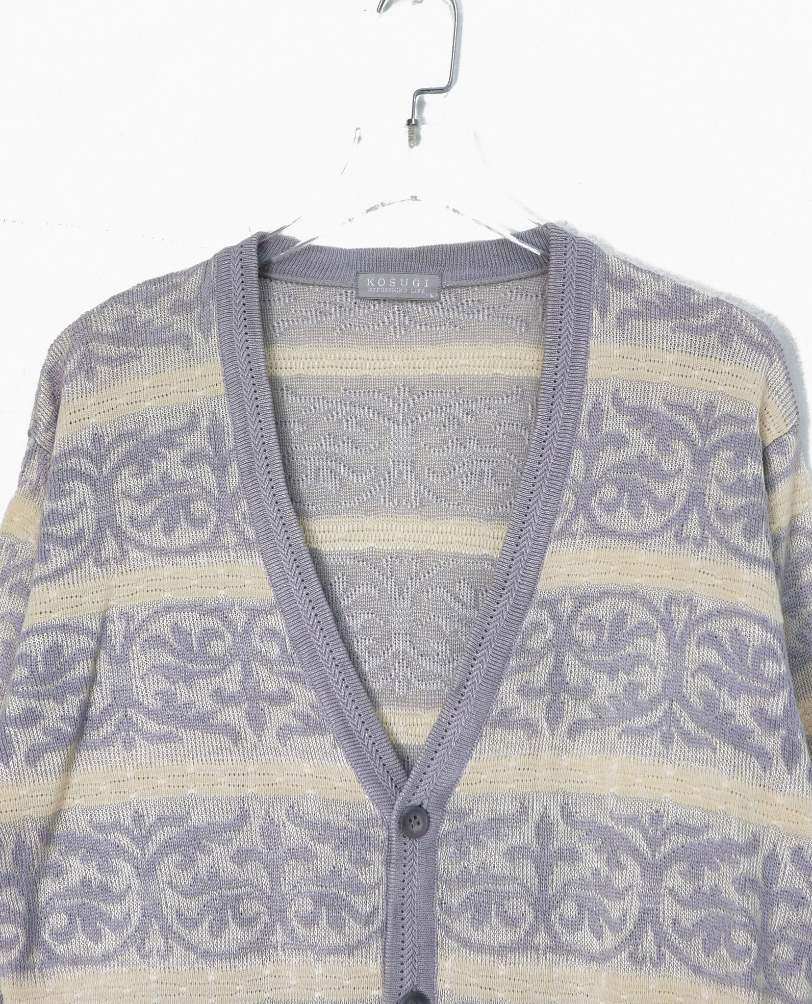 11.08.22 - VTG KNIT CARDIGAN JACKET - KOSUGI