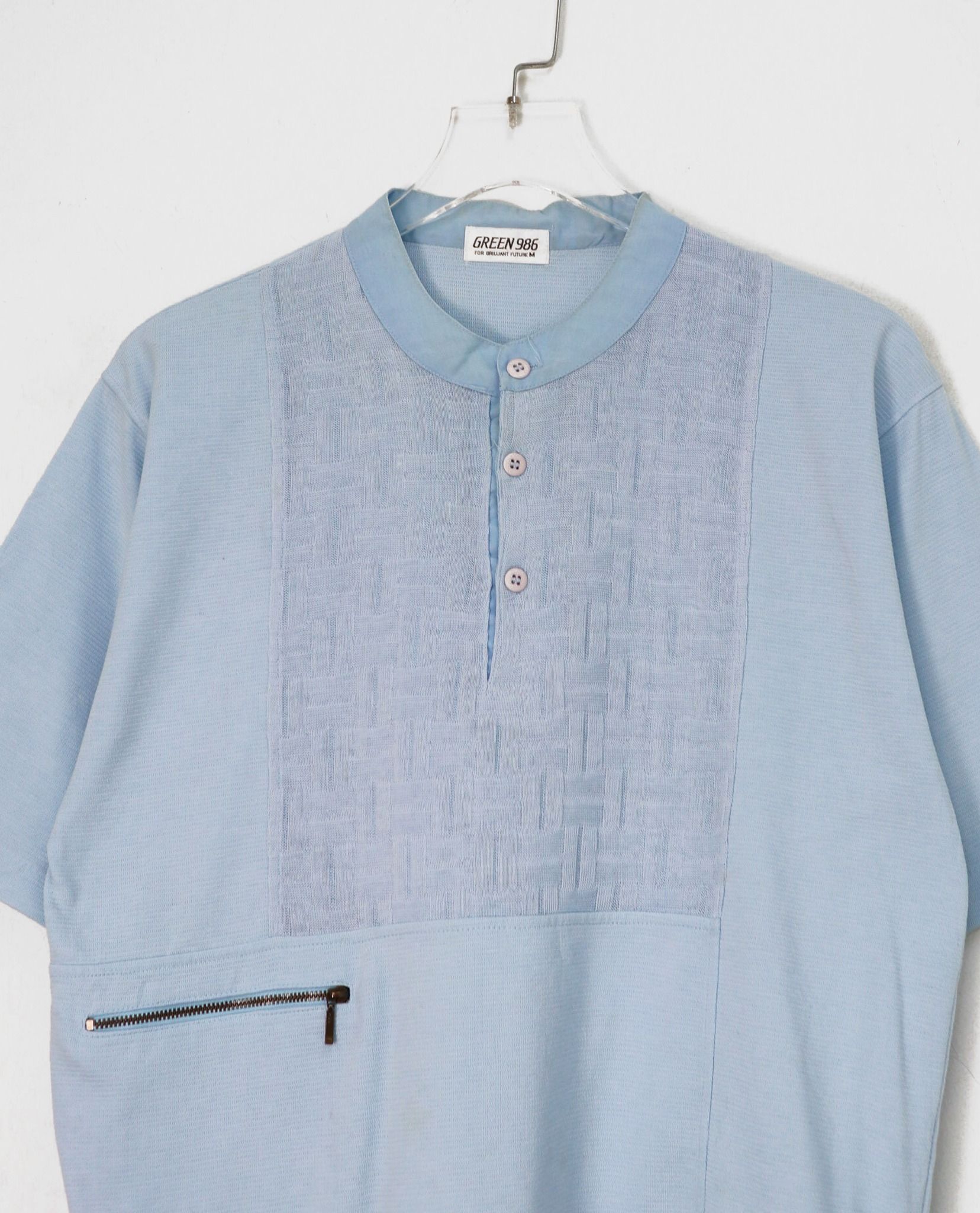 11.08.22 - VTG KNIT T-SHIRT - GREEN 986