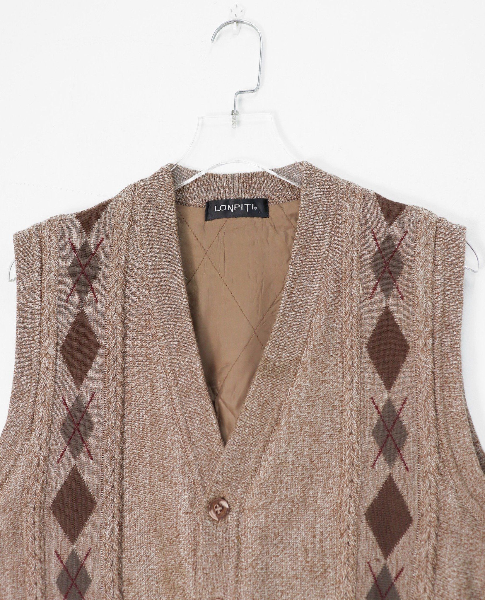 10.27.22 - VTG KNIT VEST - LONPITI