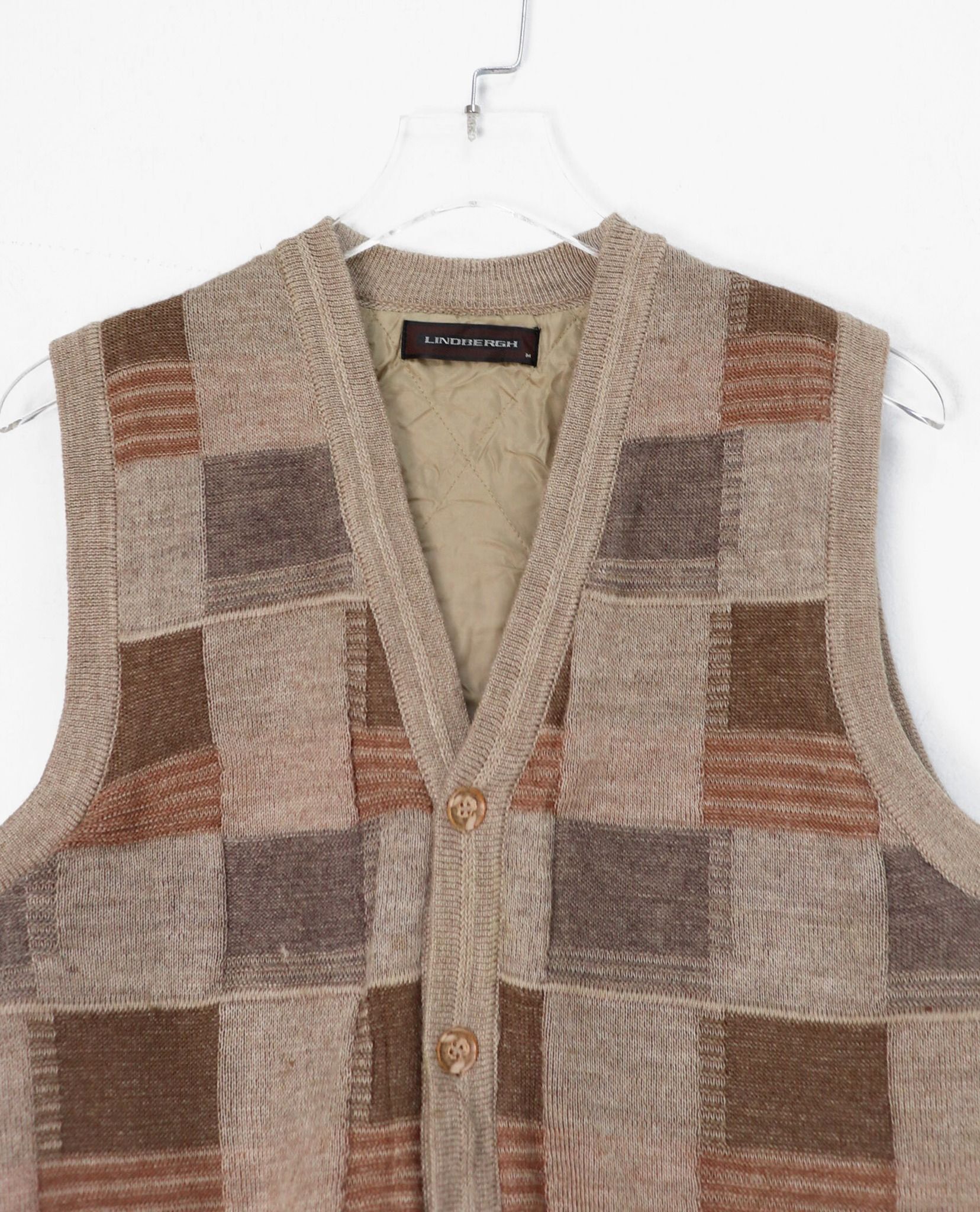 10.27.22 - VTG KNIT VEST - LINDBERGH