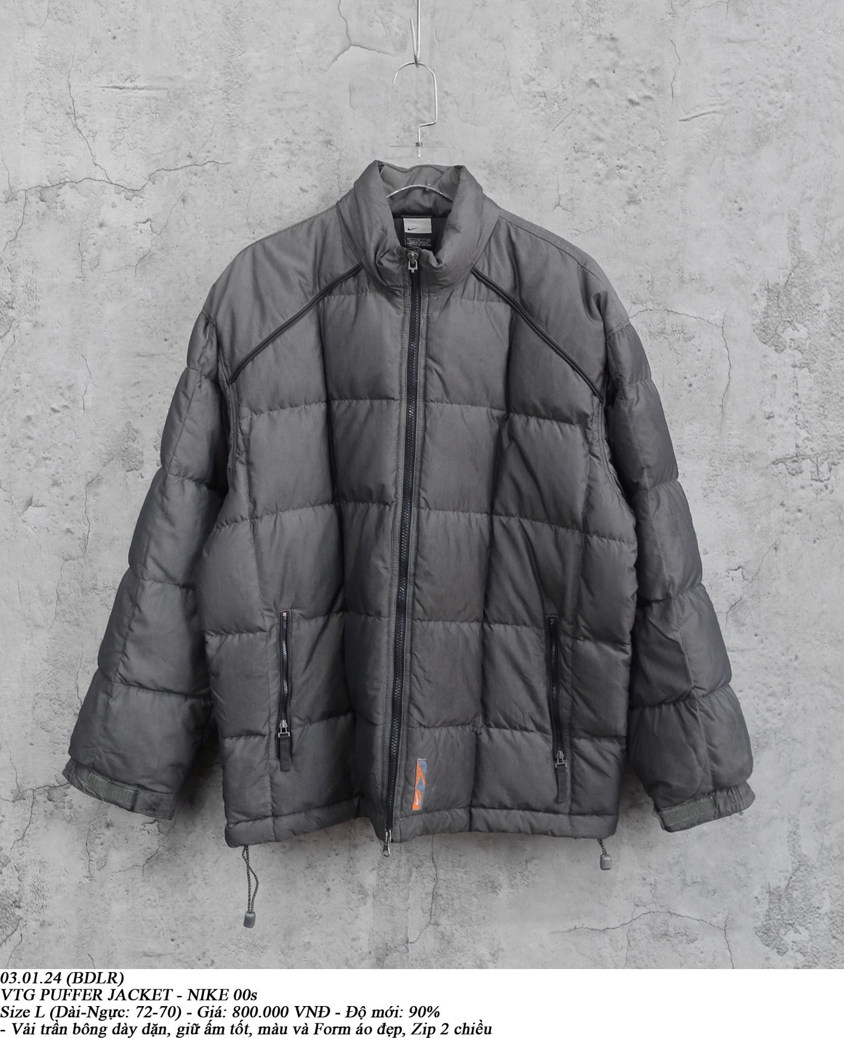 03.01.24 - VTG PUFFER JACKET - NIKE 00s