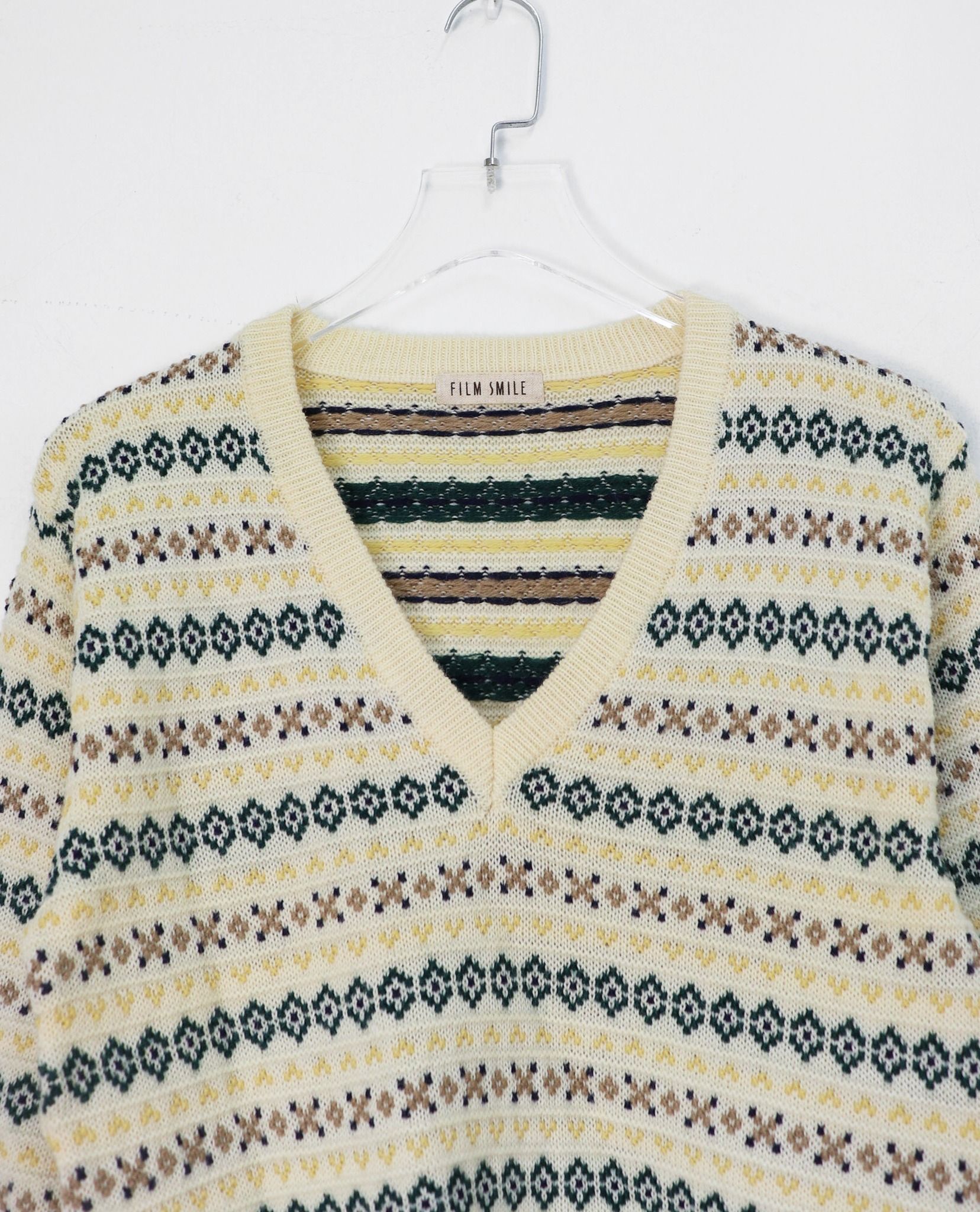 11.08.22 - VTG KNIT SWEATSHIRT - FILM SMILE