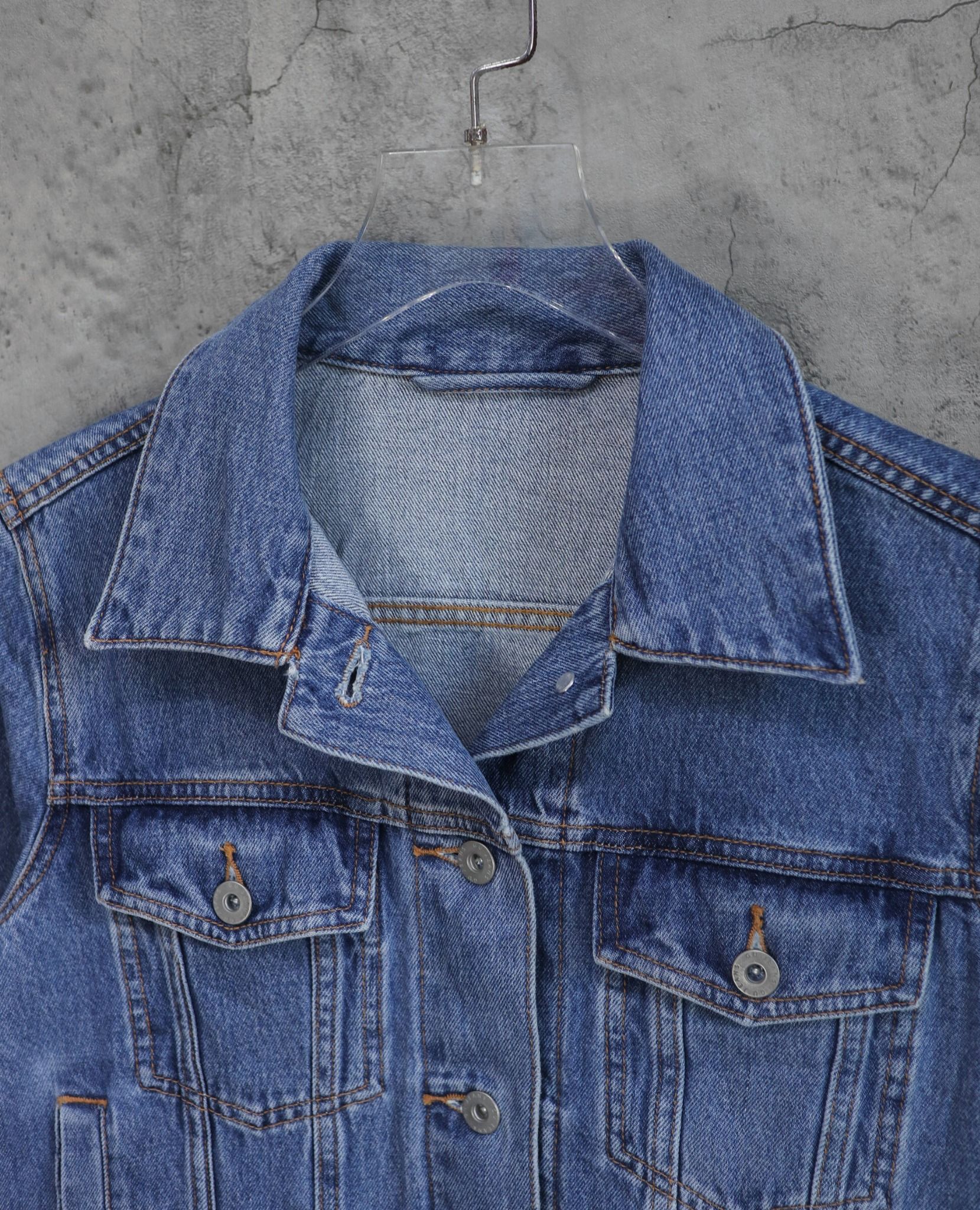 10.03.23 - VTG CROPPED DENIM JACKET - GU BY UNIQLO