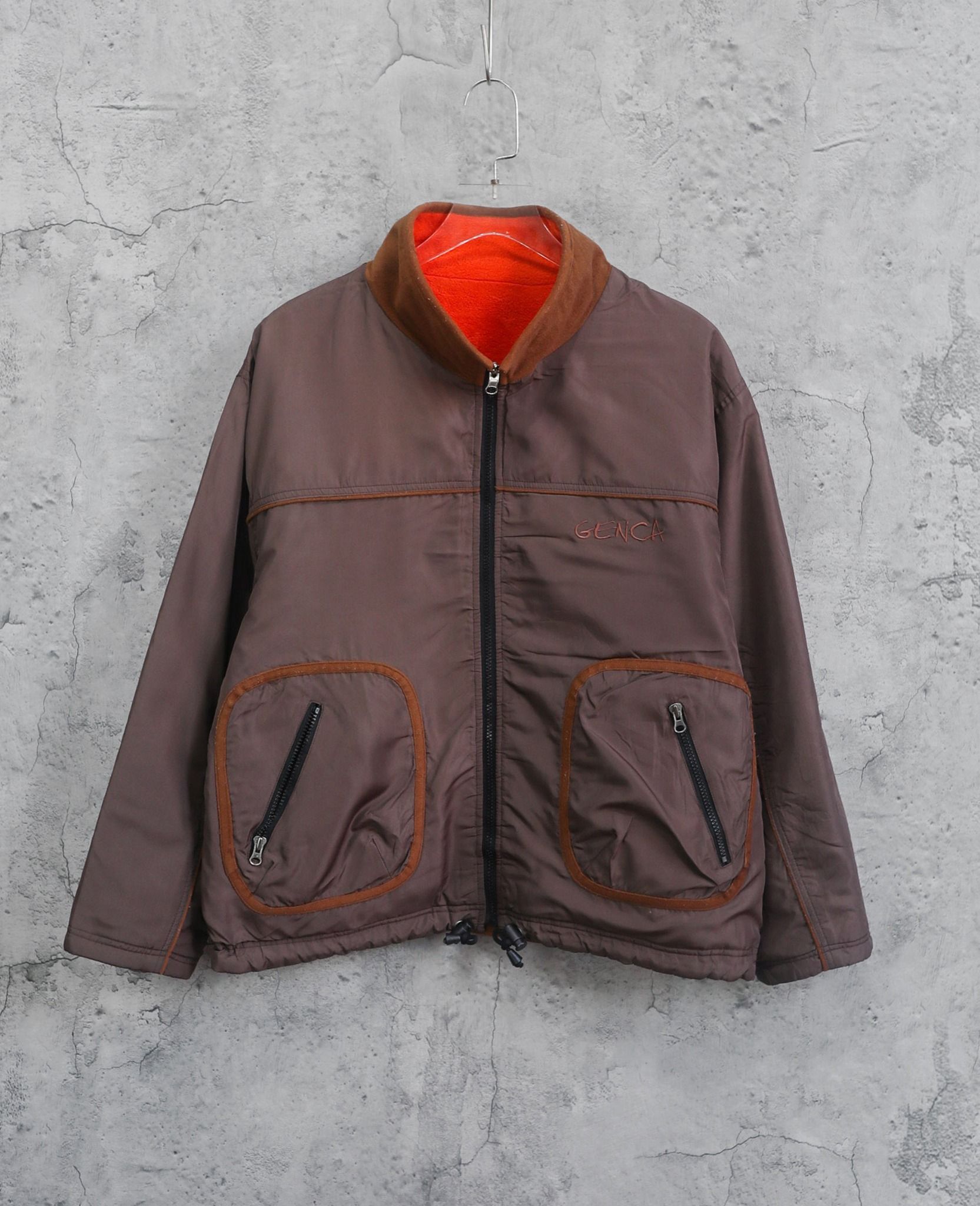 03.01.24 - VTG REVERSIBLE FLEECE JACKET - GENCA