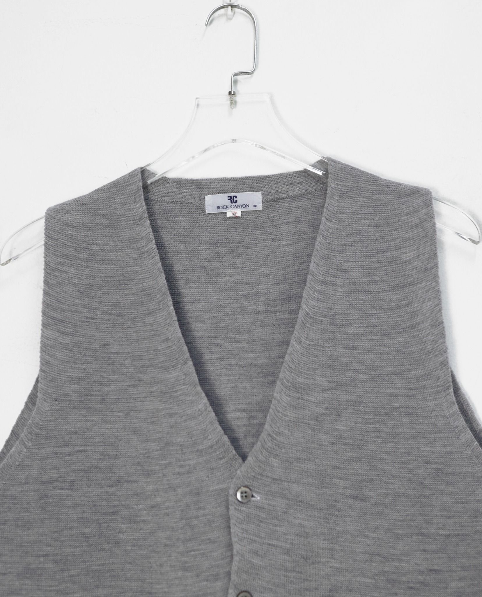 10.27.22 - VTG KNIT VEST - ROCK CANYON
