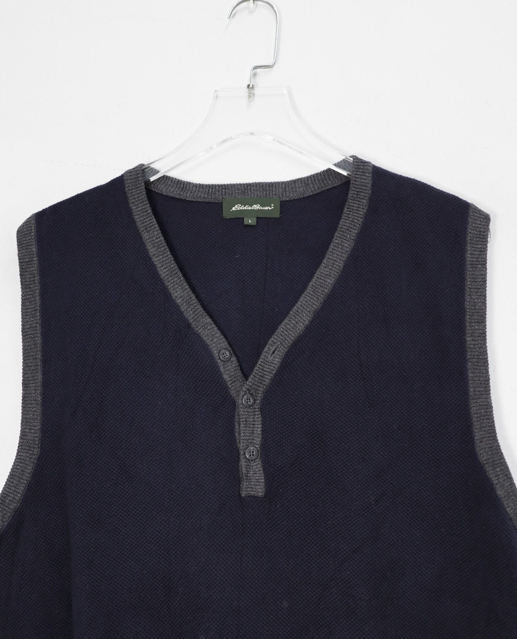 10.27.22 - VTG KNIT VEST - EDDIE BAUER
