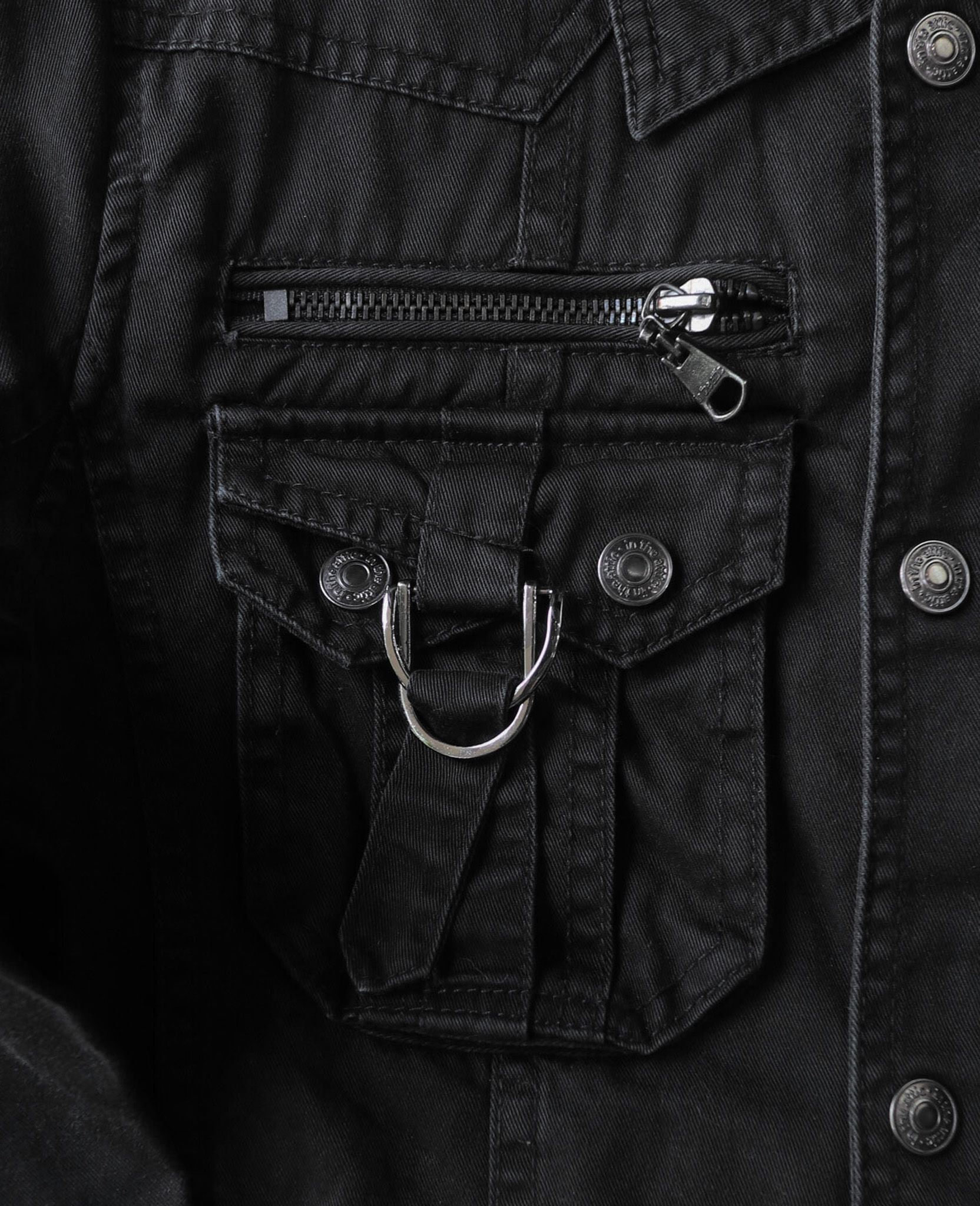 02.23.24 - VTG PUNK DENIM JACKET - IN THE ATTIC