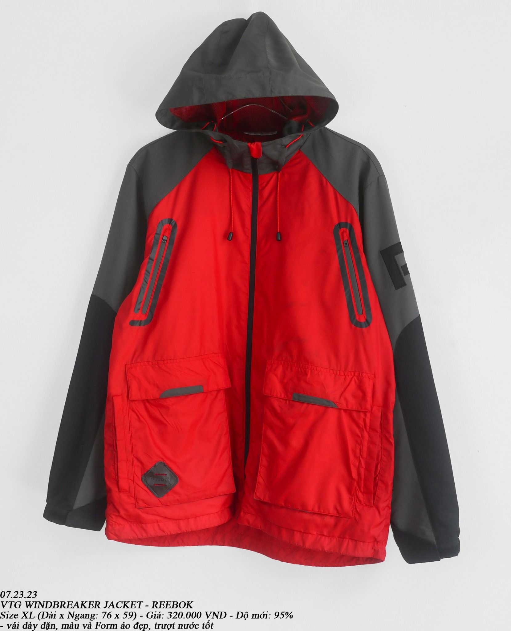 07.23.23 - VTG WINDBREAKER JACKET - REEBOK