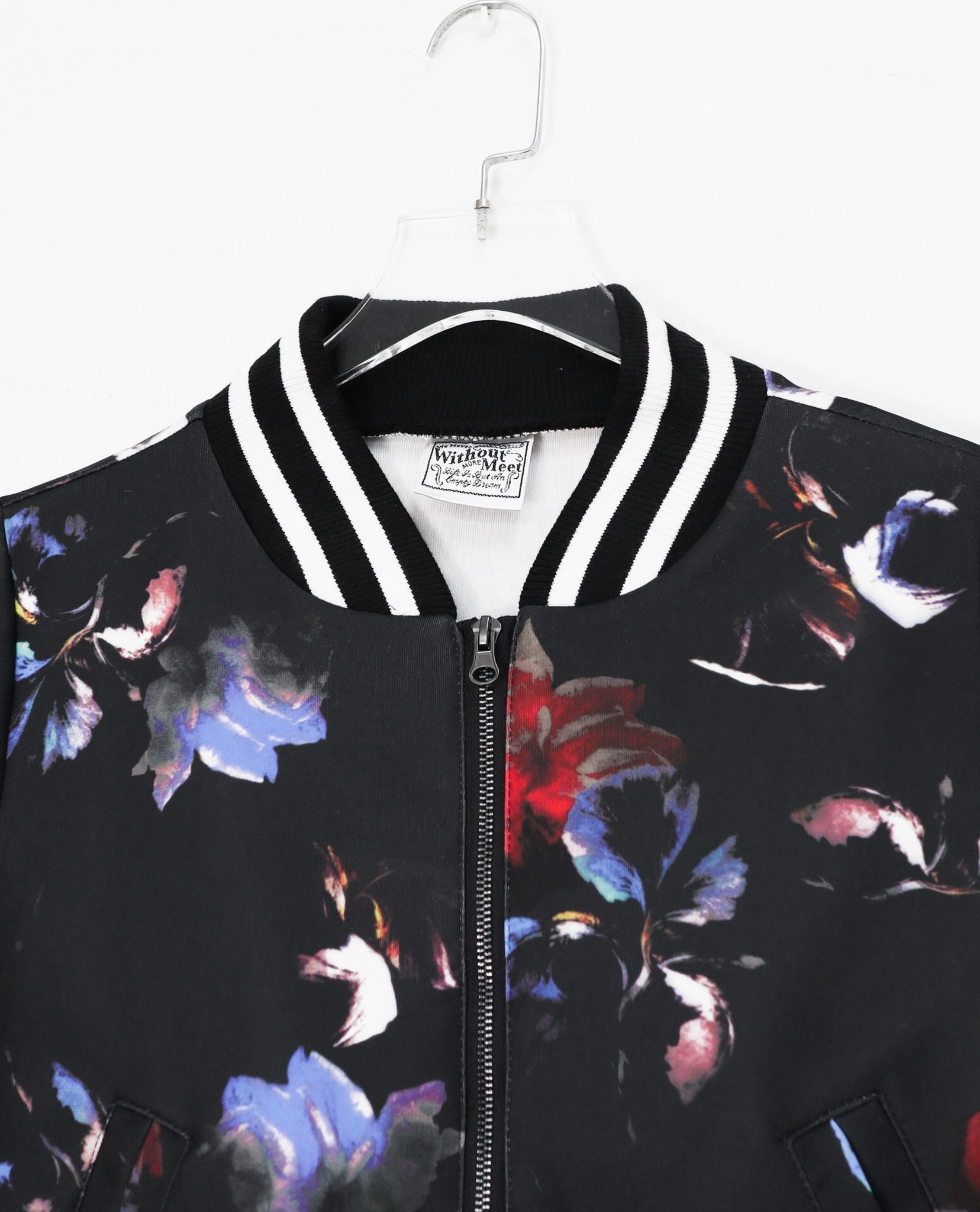 09.25.22 - VTG CROP BASEBALL JACKET - WITHOUT MEET