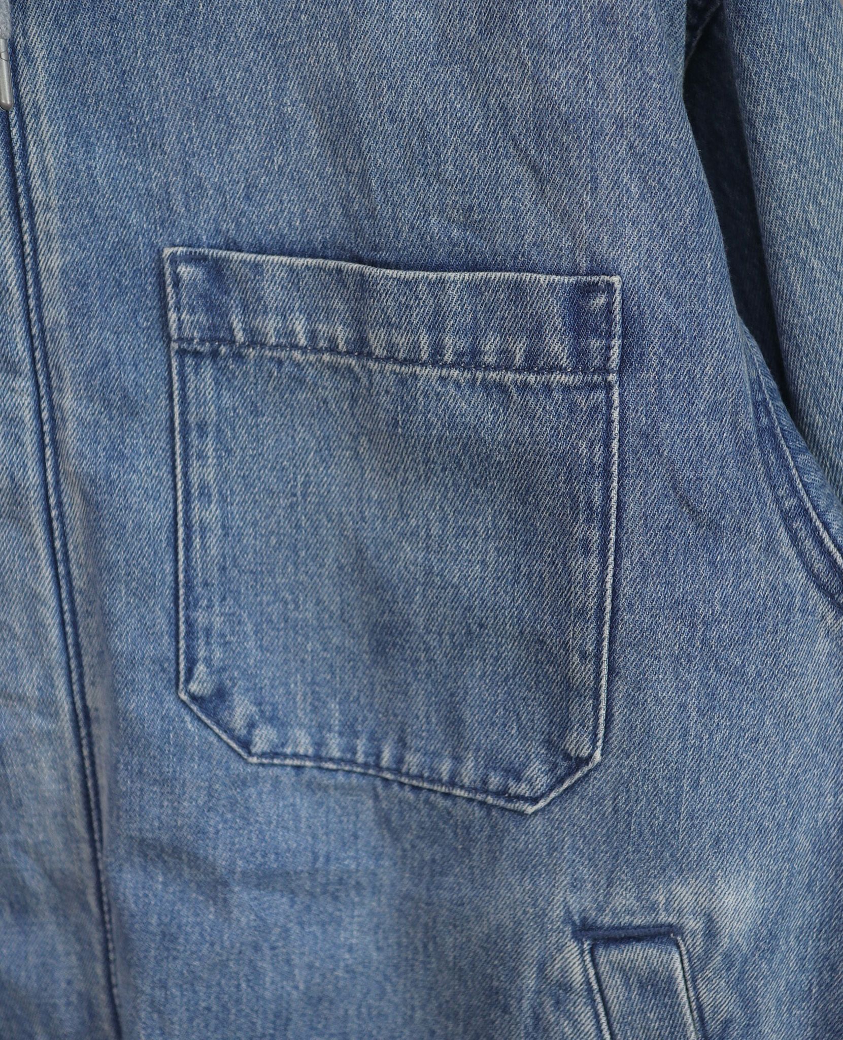 10.12.23 - VTG CROPPED HOODED DENIM JACKET - GU BY UNIQLO