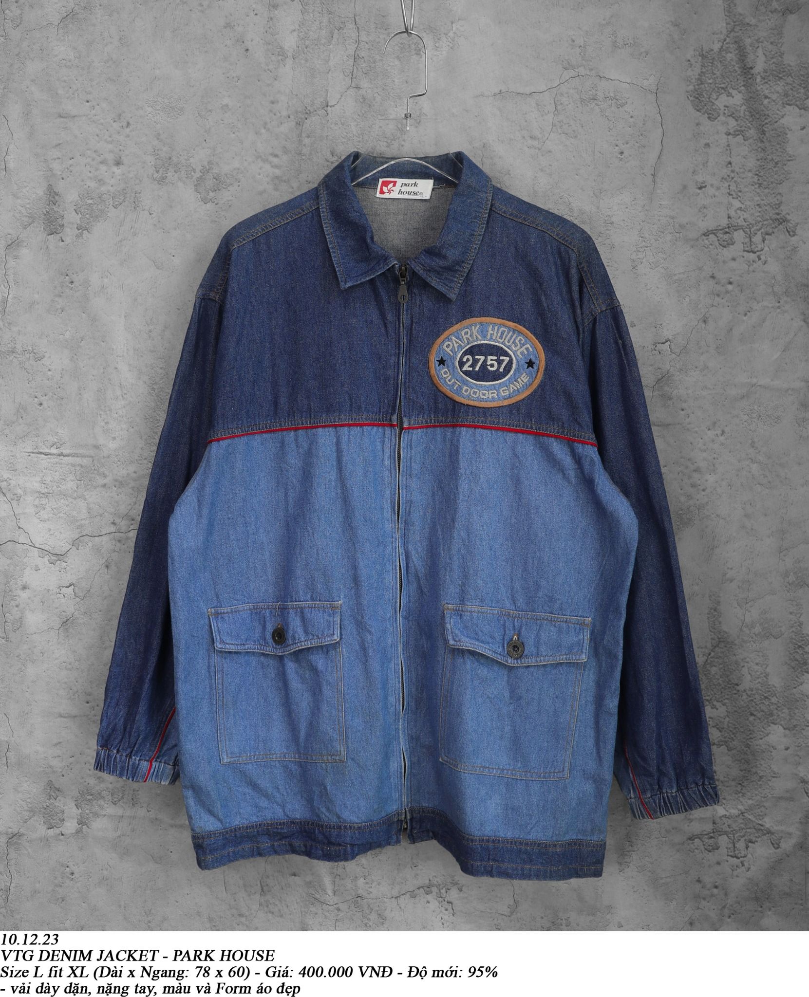 10.12.23 - VTG DENIM JACKET - PARK HOUSE