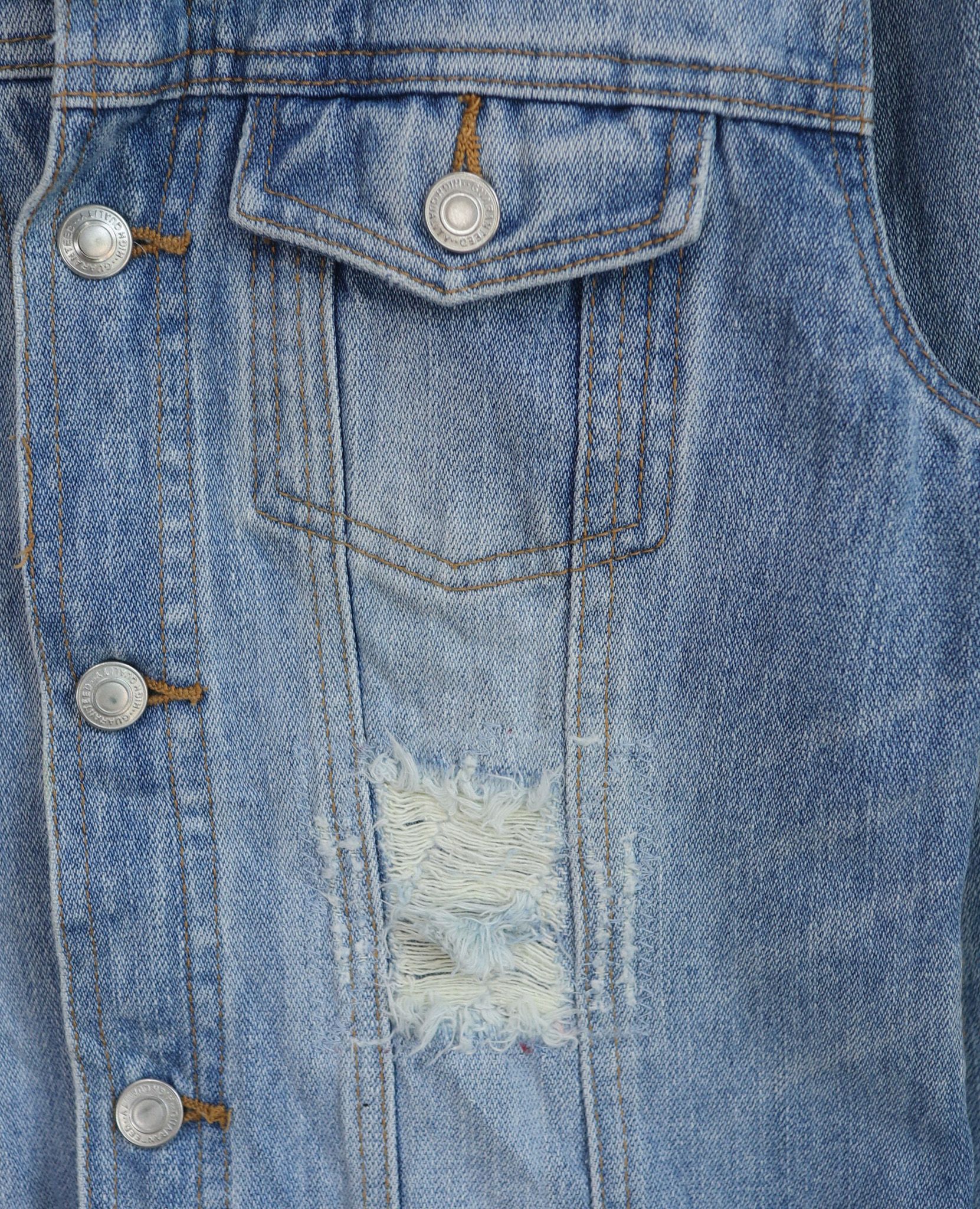10.12.23 - VTG CROPPED DENIM JACKET - J-HONEY