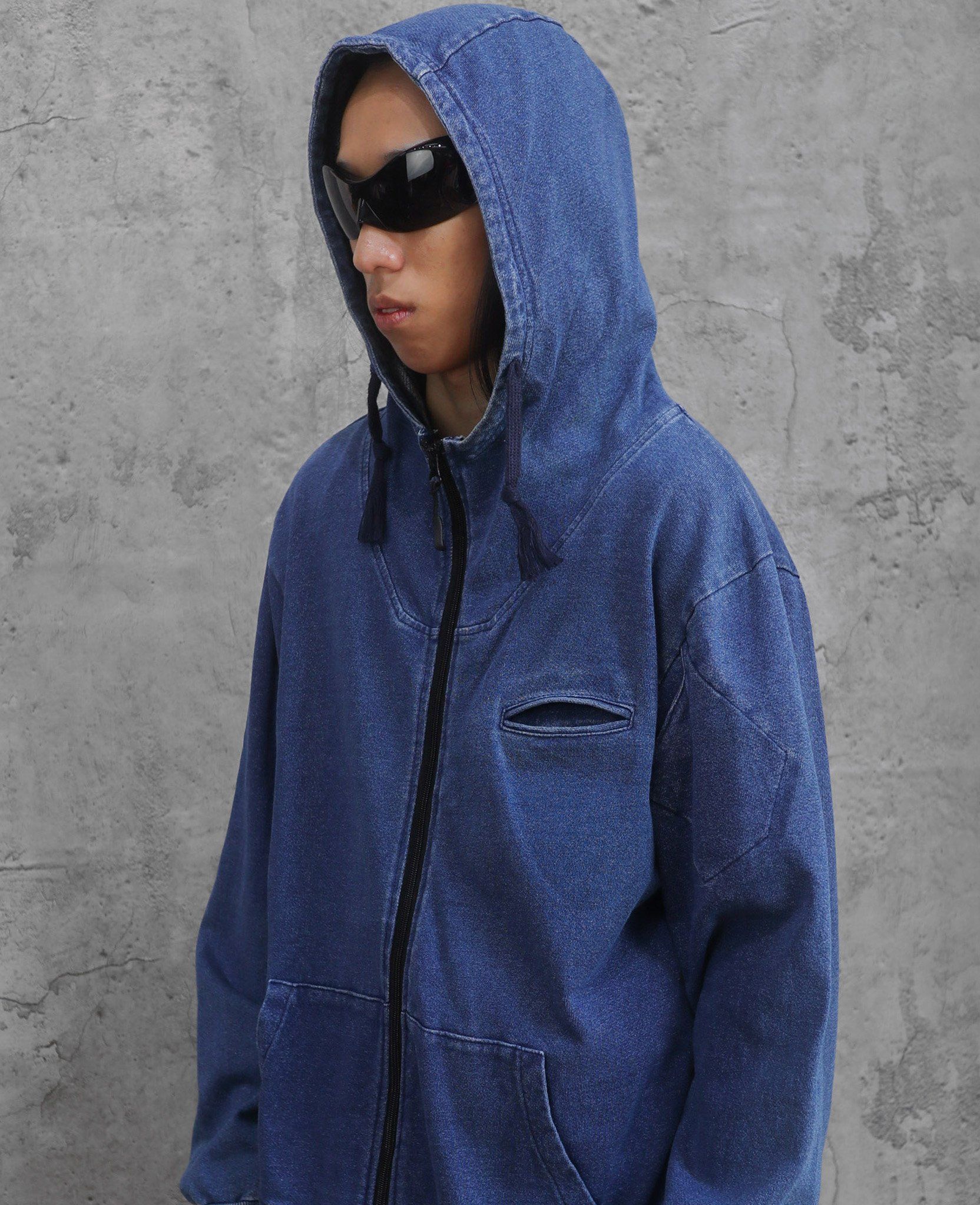 02.23.24 - VTG INDIGO WASH HOODED JACKET - COVER