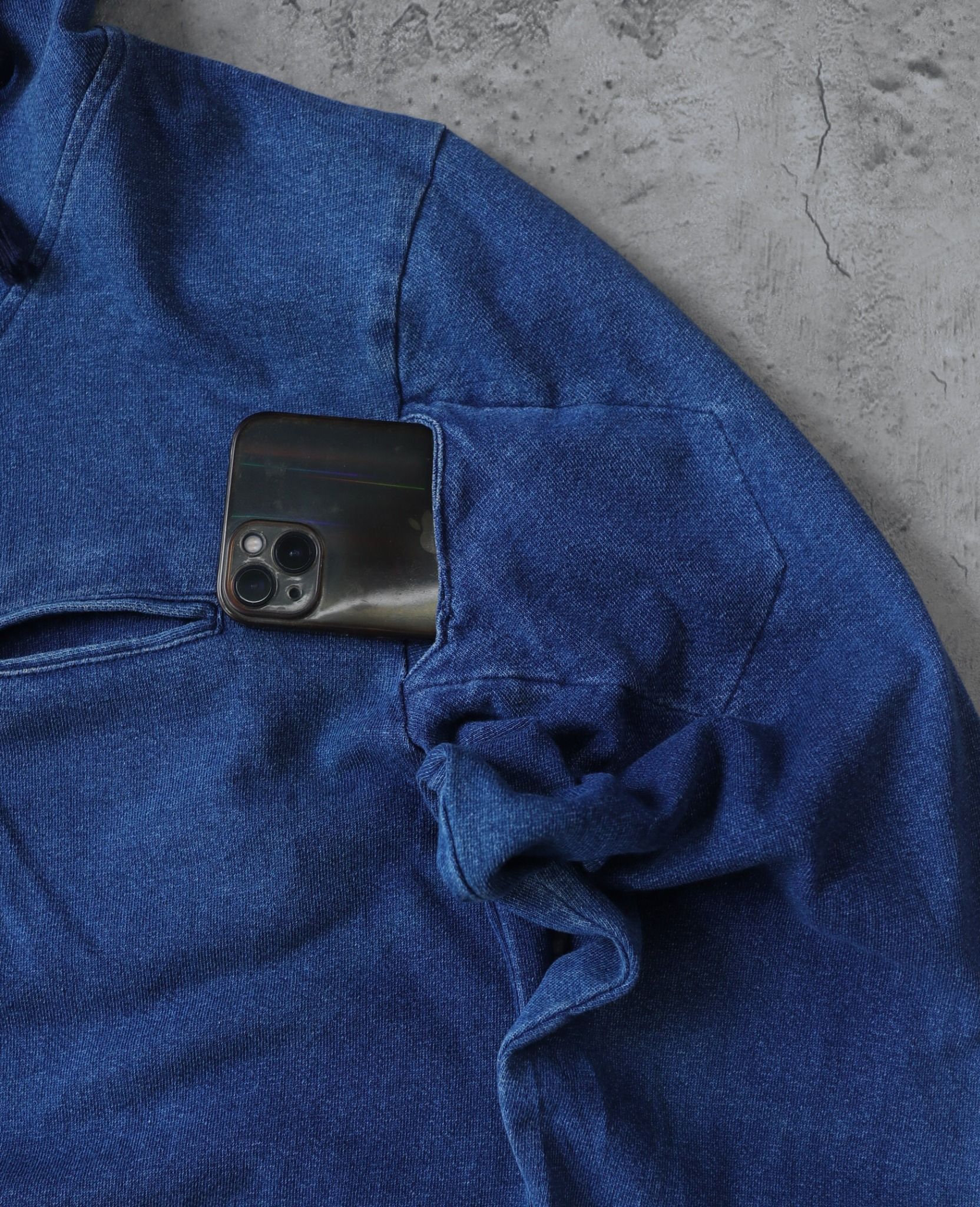 02.23.24 - VTG INDIGO WASH HOODED JACKET - COVER