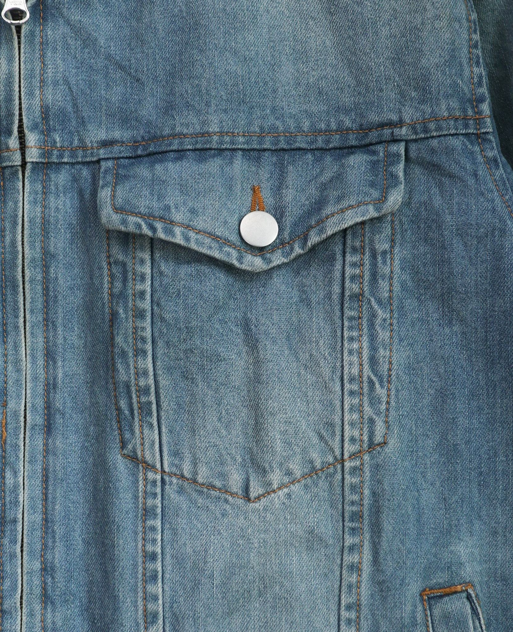 10.12.23 - VTG BASEBALL DENIM JACKET - BROWNY VINTAGE