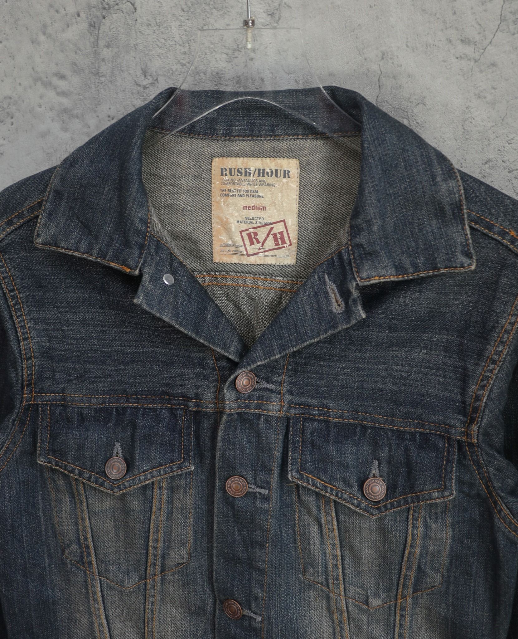 10.12.23 - VTG DENIM JACKET - RUSH HOUR